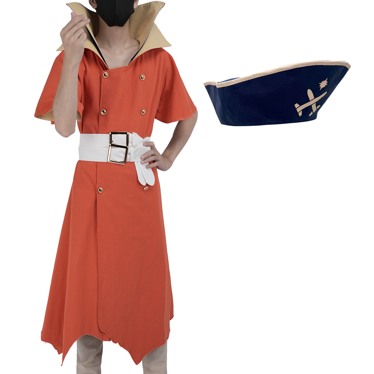 【在庫品】HOLOUN Dr.ストーン DrSTONE 七海龍水 コスプレ衣装 ハロウィン適用 