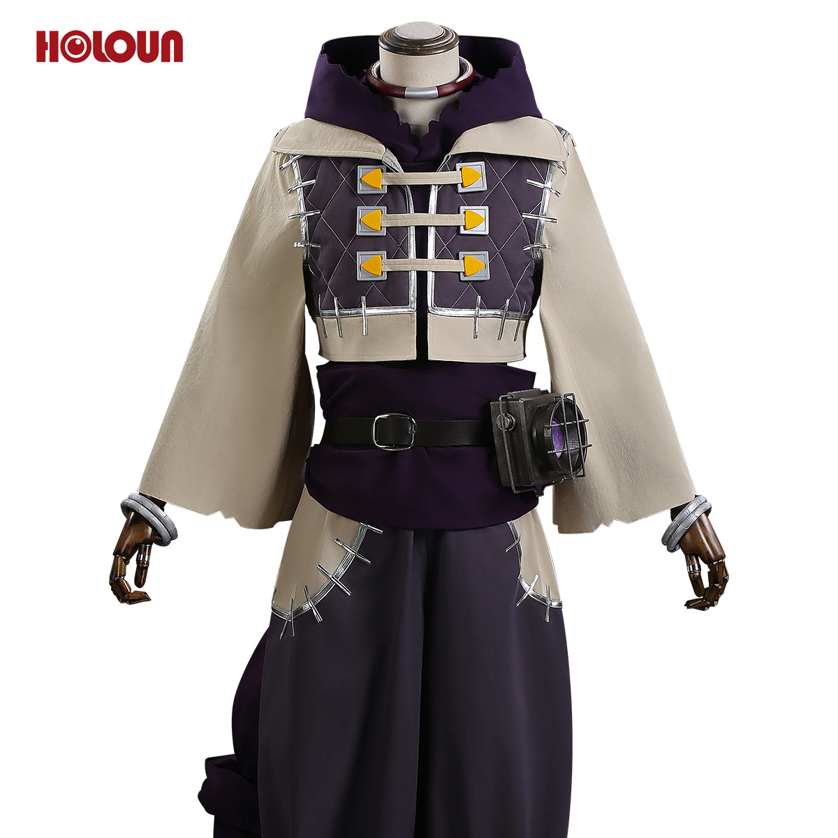 【新着商品】HOLOUN がちアクタ GACHIAKUTA 荒らし屋 ジャバー Jabber 灯道具付き コスプレ衣装 ハロウィン適用 