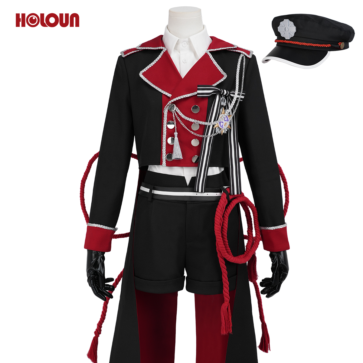 【新品】HOLOUN ツイステ　ハーツラビュル　寮服　ケイト、エースコスプレ衣装 在庫品】HOLOUN ツイステ Twisted ハーツラビュル寮 寮服 Aceエース