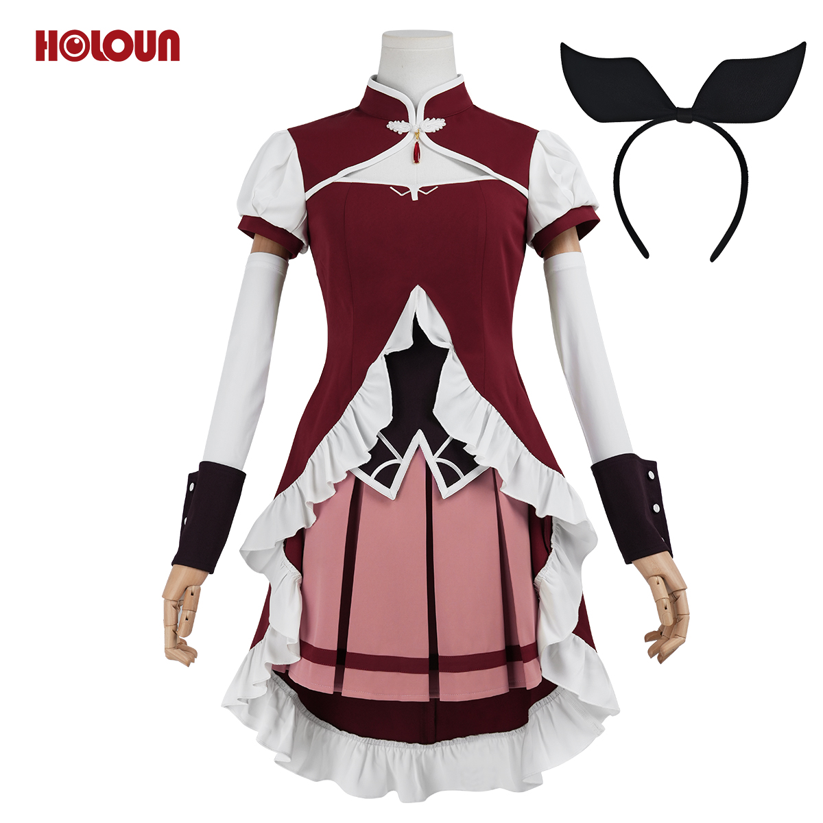 【新着商品】HOLOUN 魔法まどか 廻天 劇場版 佐倉杏子 変身 戦闘服 豪華衣装セット コスプレ衣装 cosplay ハロウィン 変装 仮装 コスプレ演出服 コスチューム 舞台装 クリスマス