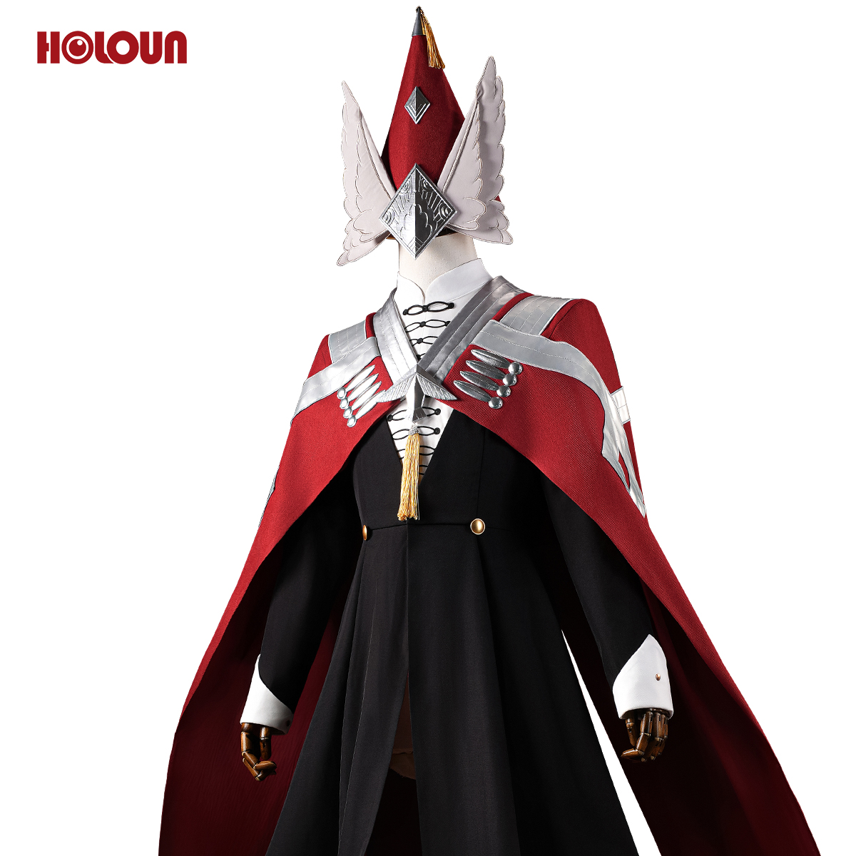 [Copy]【在庫品】HOLOUN とンがり帽子の工房・アトリエ Δ帽子 魔警騎士団 魔警団 副団長 イースヒース コスプレ衣装 コスチューム 変身 仮装 クリスマス 祝日贈り物 ハロウィン適用 