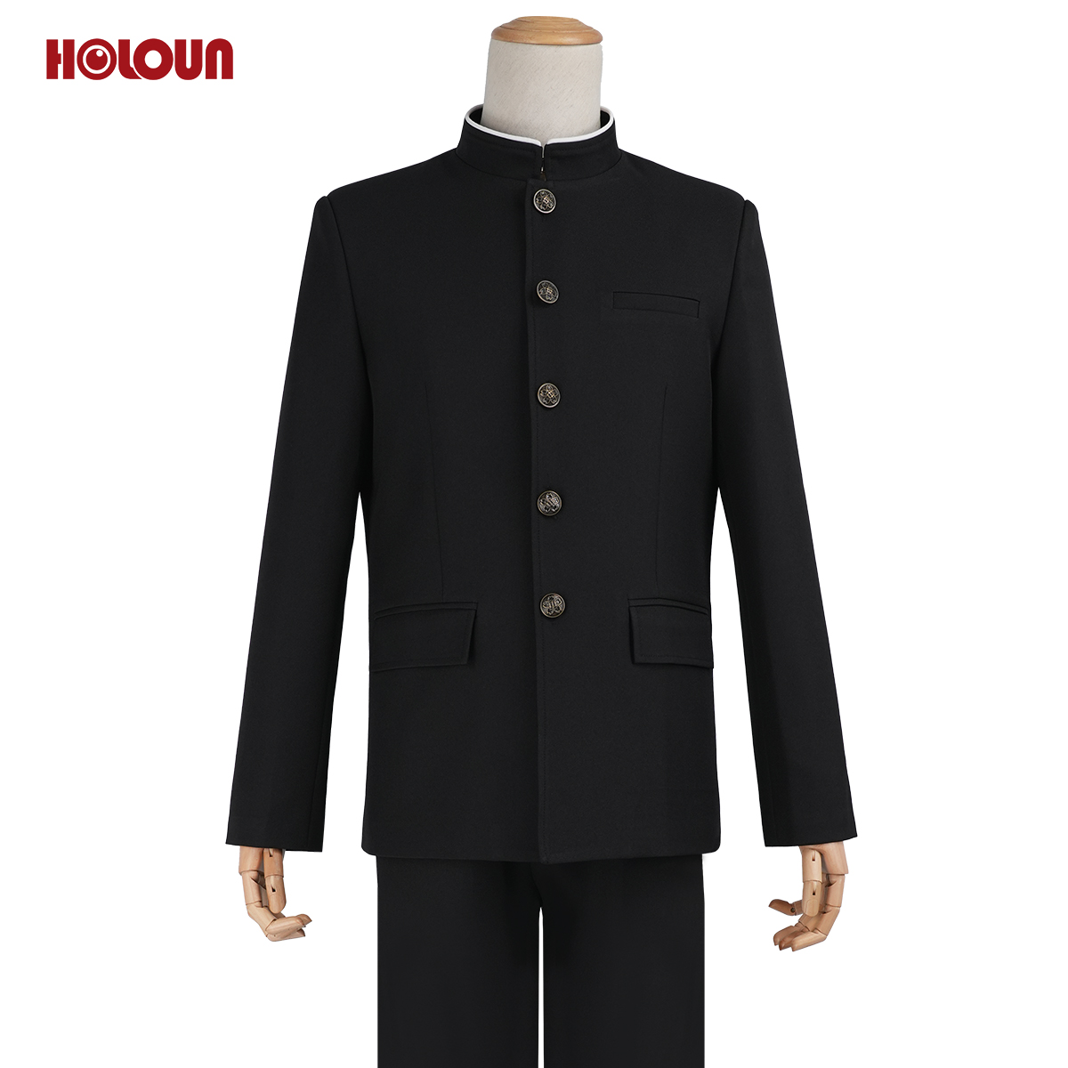 【新着商品】HOLOUN コスチューム 汎用制服セット 男子高校生 男子生徒制服 コスプレ アニメ 学園祭 ハロウィン クリスマス