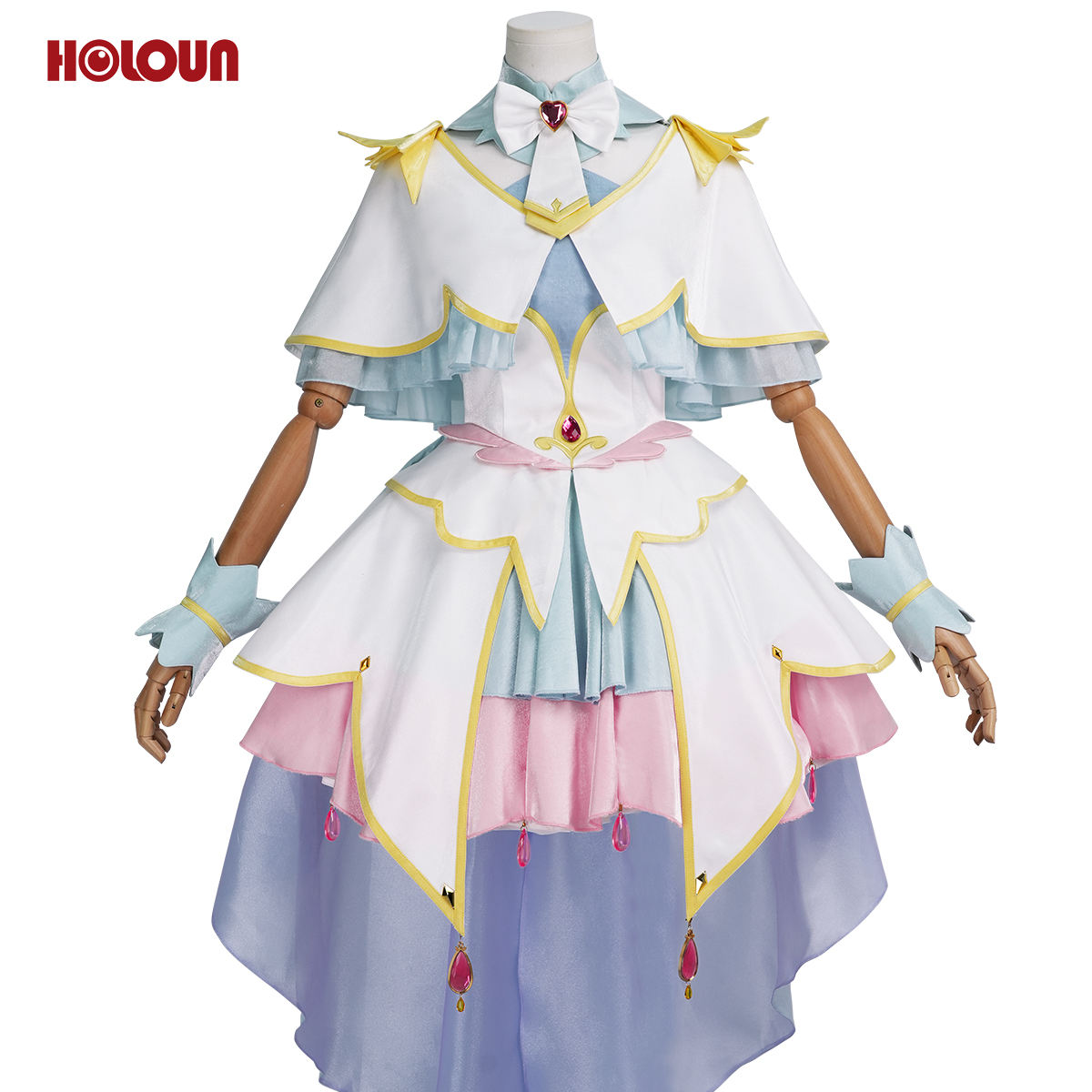 【新着商品】HOLOUN たんプリ名偵探プリキュア！キュアアルカナ 「真実を照らす白き光」コスプレ衣装 豪華衣装セット クリスマス イベント
