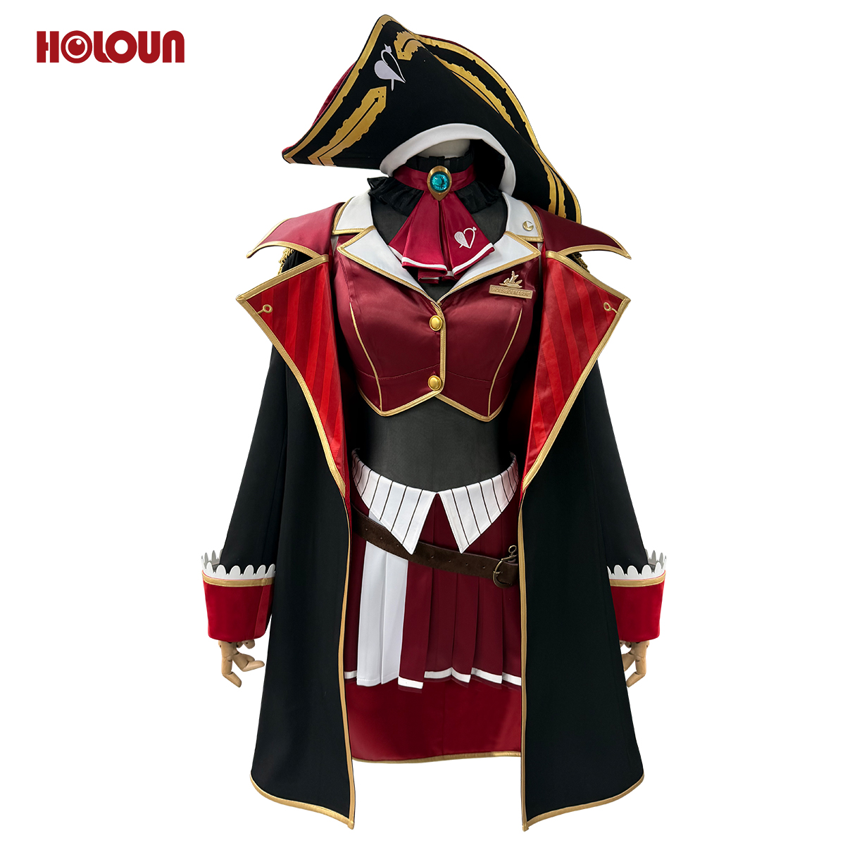 【新着商品】HOLOUN バーチャルアイドル VTuber コスチューム 宝鐘マリン 海賊服 宝鐘海賊団船長 ホロライブ hololive所属 コスプレ衣装 クリスマス イベント