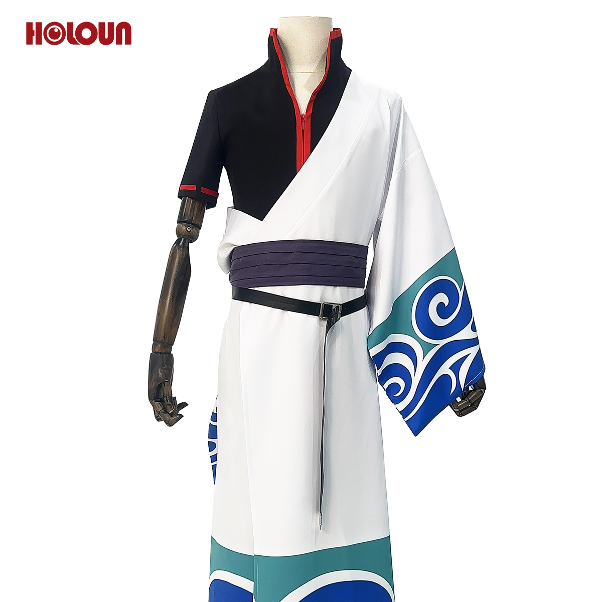 【在庫品】HOLOUN 銀たま GINTAMA 坂田銀時 万事屋 コスプレ衣装 ハロウィン適用 