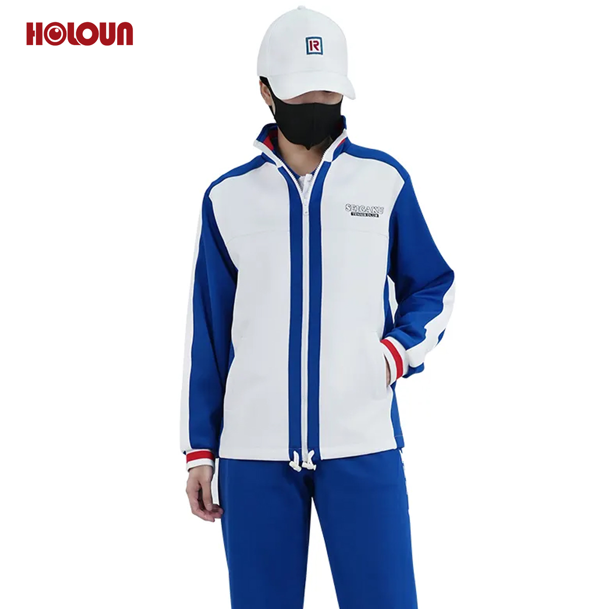 【在庫品】HOLOUN テニス王子様 青春学院 ジャージ 長袖 コスプレ衣装 コスチューム 変身 仮装 クリスマス 祝日贈り物 ハロウィン適用 