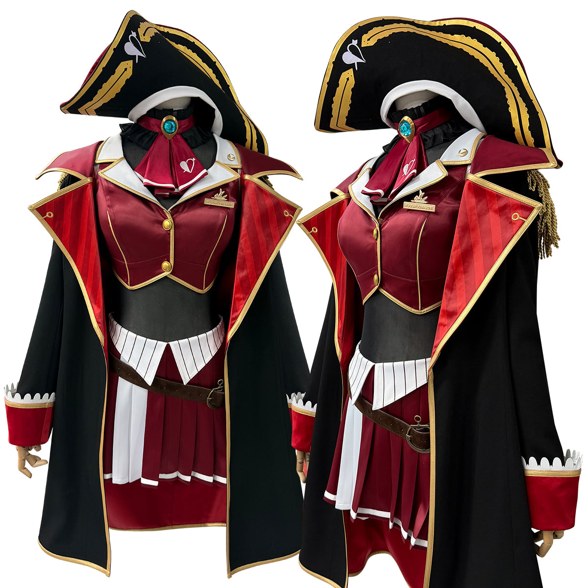 【新着商品】HOLOUN バーチャルアイドル VTuber コスチューム 宝鐘マリン 海賊服 宝鐘海賊団船長 ホロライブ hololive所属 コスプレ衣装 クリスマス イベント