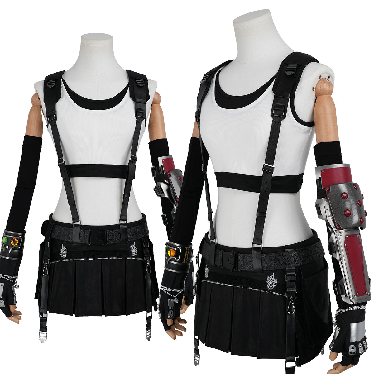 【新着商品】HOLOUN ファイナルFANTAジーVII 高品質 ティファ・ロックハート 豪華衣装 cosplay ハロウィン 変装 仮装 コスプレ演出服 コスチューム 舞台装 クリスマス 祝日贈り物