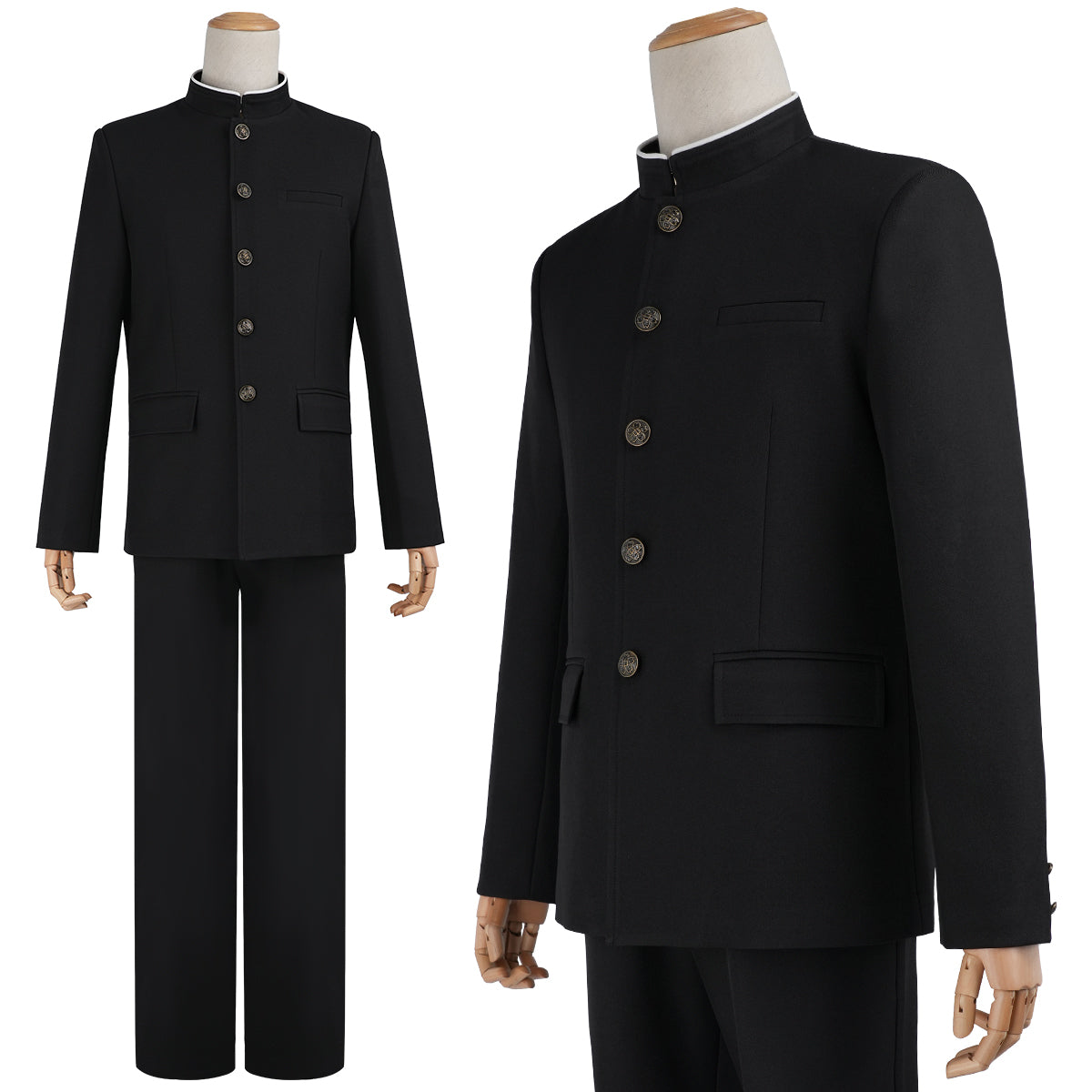 【新着商品】HOLOUN コスチューム 汎用制服セット 男子高校生 男子生徒制服 コスプレ アニメ 学園祭 ハロウィン クリスマス