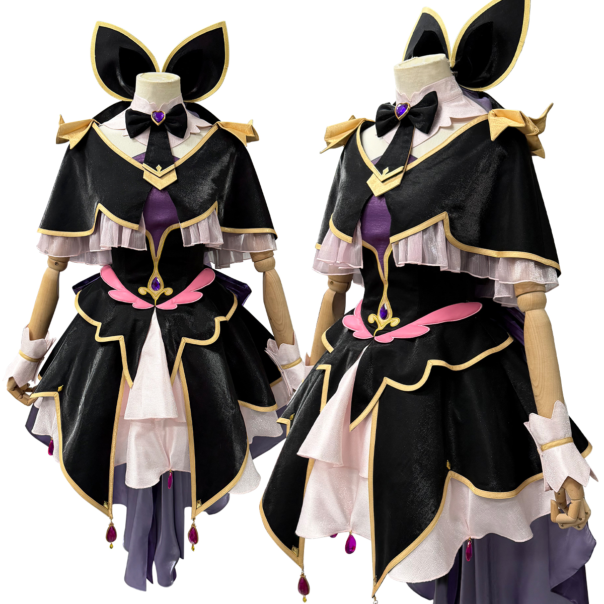 【新着商品】HOLOUN たんプリ名偵探プリキュア！キュアアルカナ・シャドウ コスプレ衣装 豪華衣装セット クリスマス イベント