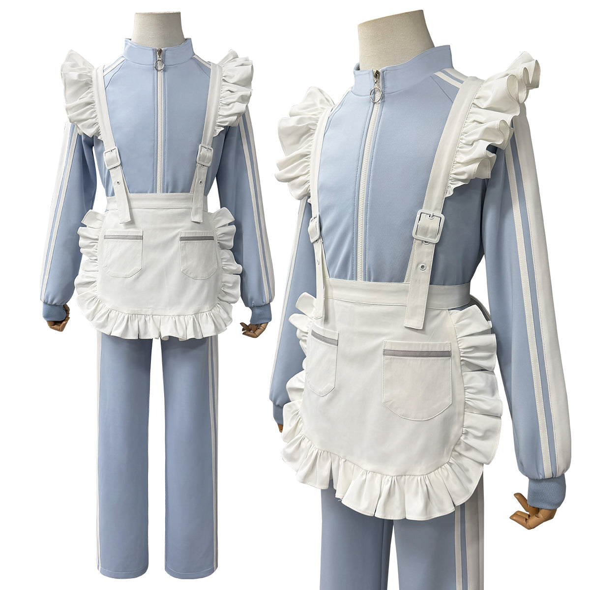 【新着商品】HOLOUN アンサンぶるEnsembleスターズ 星萌祭 あんスタ萌え萌え文化祭 水色 ジャージセット コスチューム ハロウィン仮装 イベント