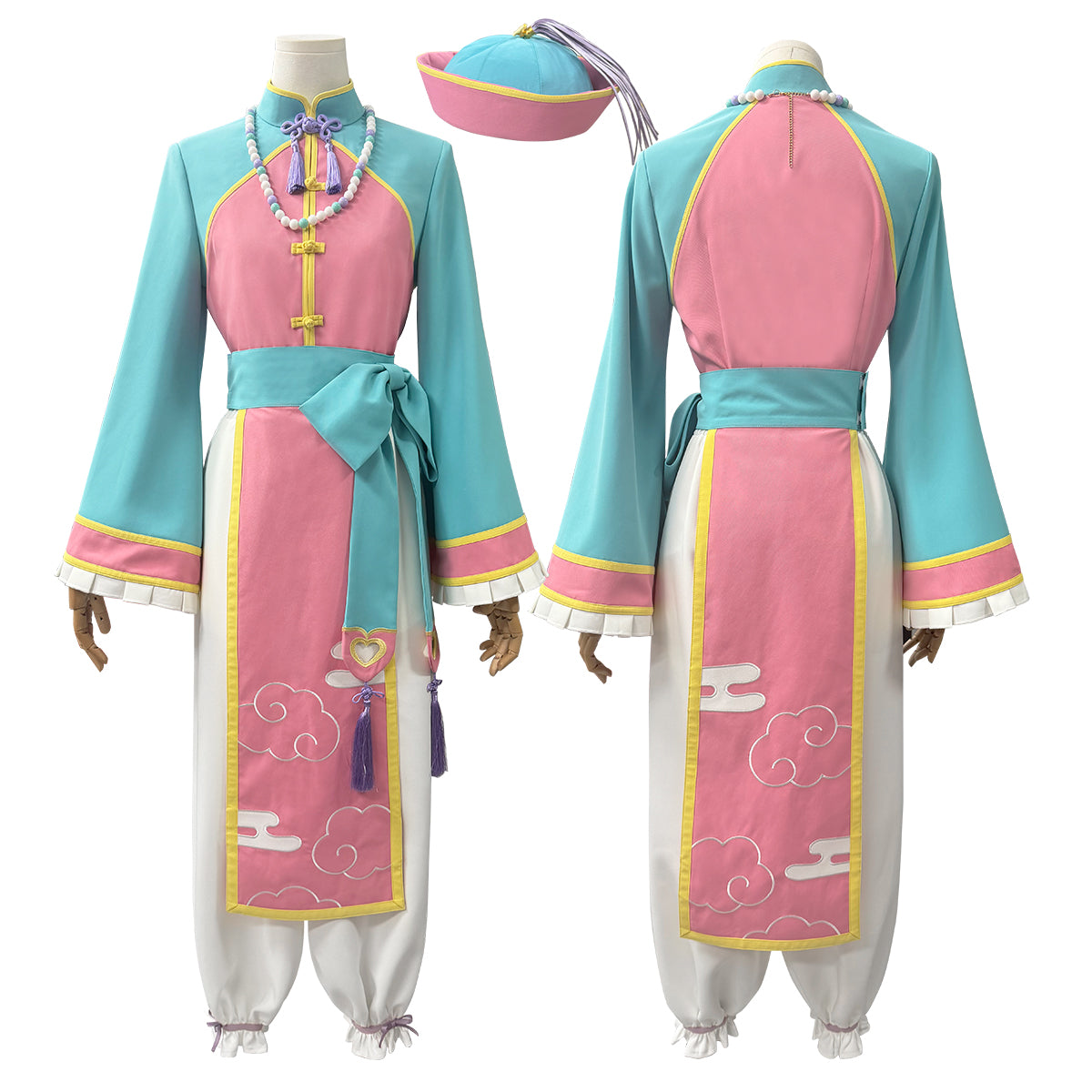 【新着商品】HOLOUN 地縛花子君 地縛少年2 花子君 花子くん 新規描き下ろしイラスト 『ゆめかわチャイナ』 コスプレ衣装  cosplay ハロウィン 仮装 コスプレ コスチューム クリスマス 