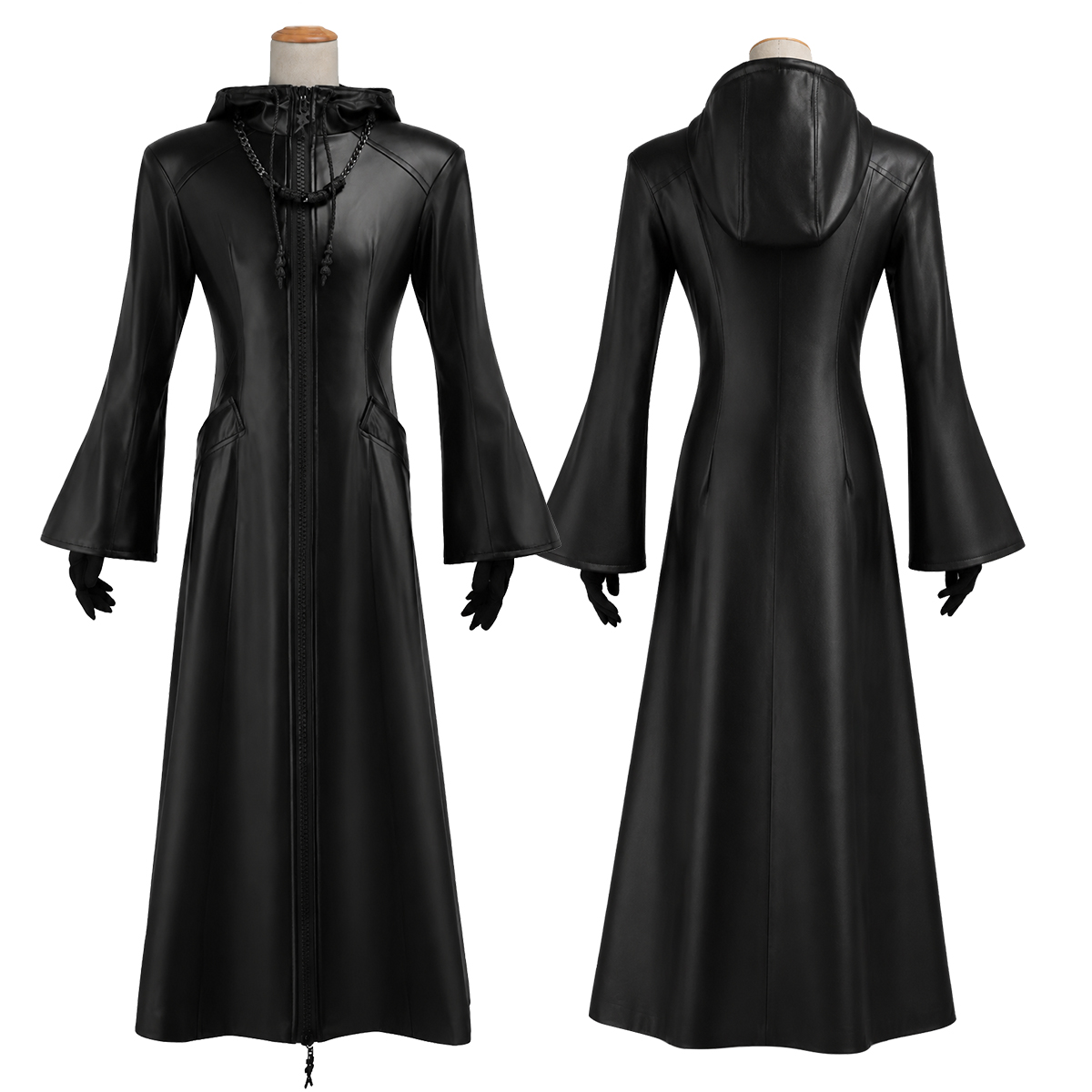 【新着商品】HOLOUN キングダムの心 XIII機関のコスプレ衣装 革製の服 ハロウィン仮装 ゲームコスプレ衣装 セット クリスマス イベント  ゲーム仮装 アニメ 演出服