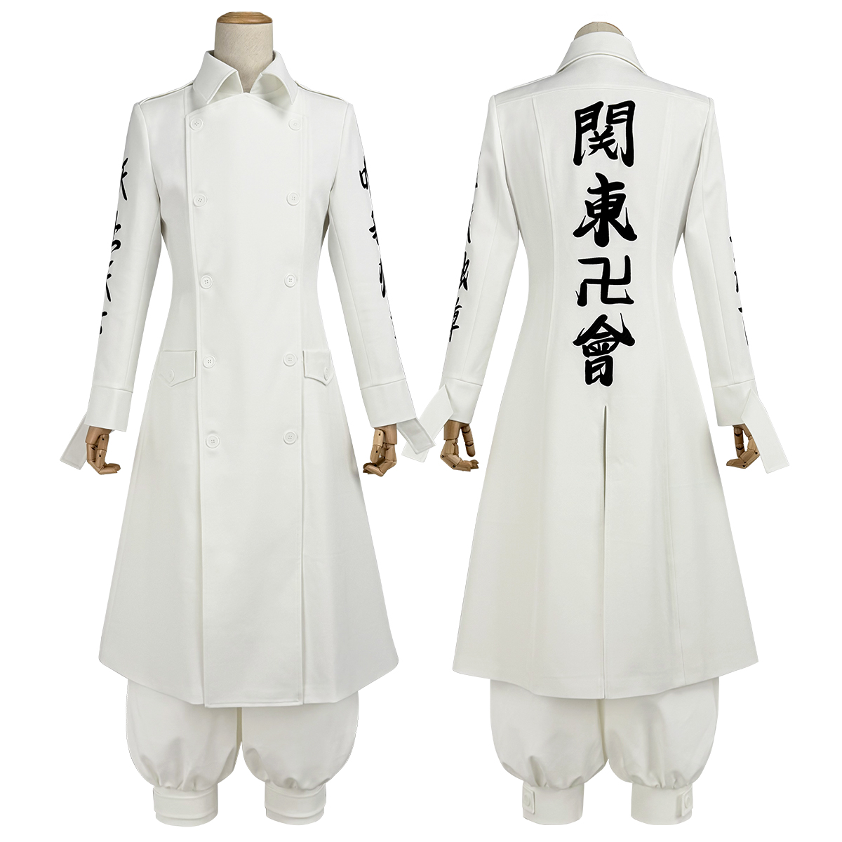 【新着商品】HOLOUN 東京卍 2026新作 新デザイン 高品質 関東卍會 マイキー 佐野万次郎 総長 特攻服 刺繡スタイル コスプレ衣装 コスチューム 変身 仮装 クリスマス 祝日贈り物 ハロウィン適用 