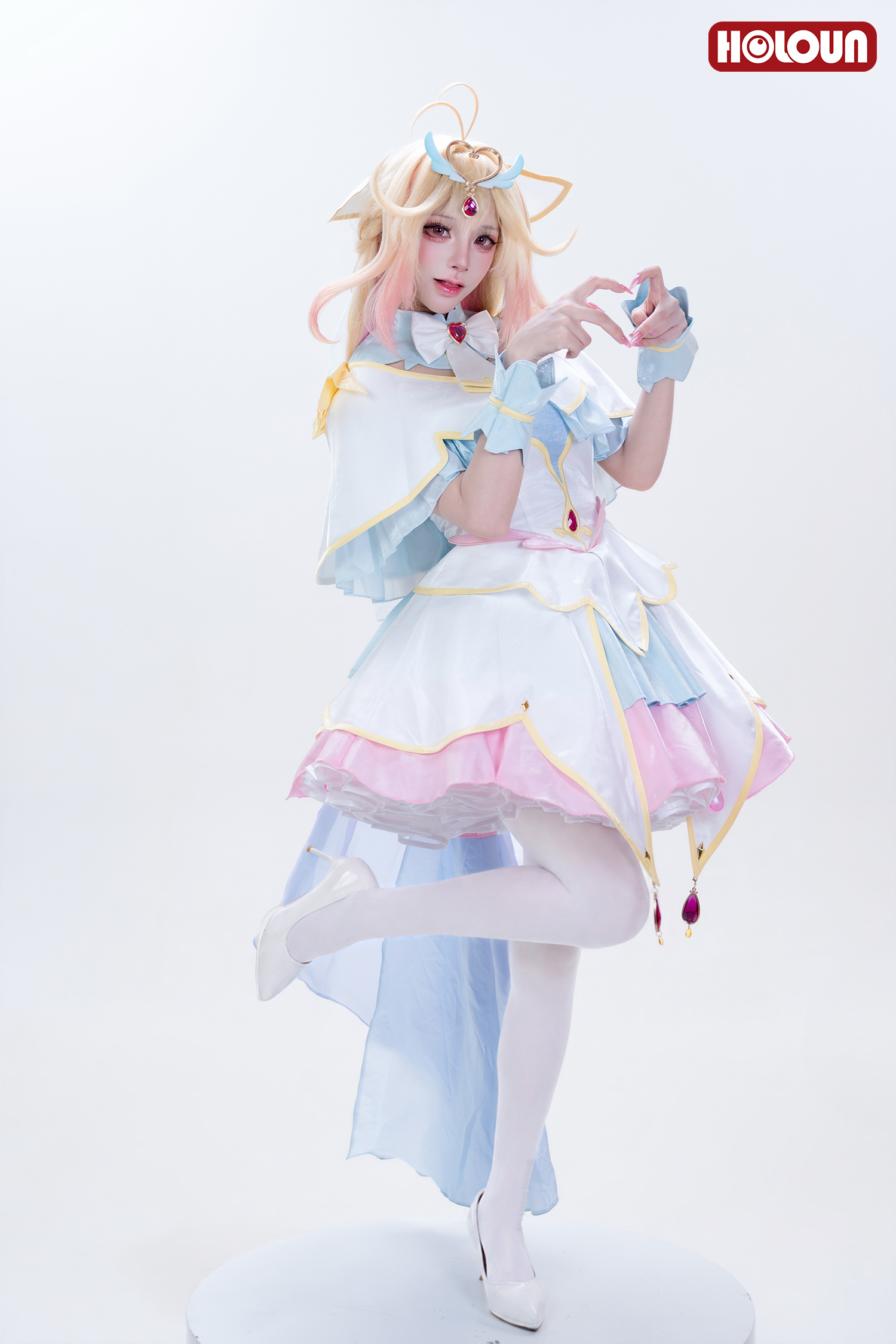 【新着商品】HOLOUN たんプリ名偵探プリキュア！キュアアルカナ 「真実を照らす白き光」コスプレ衣装 豪華衣装セット クリスマス イベント
