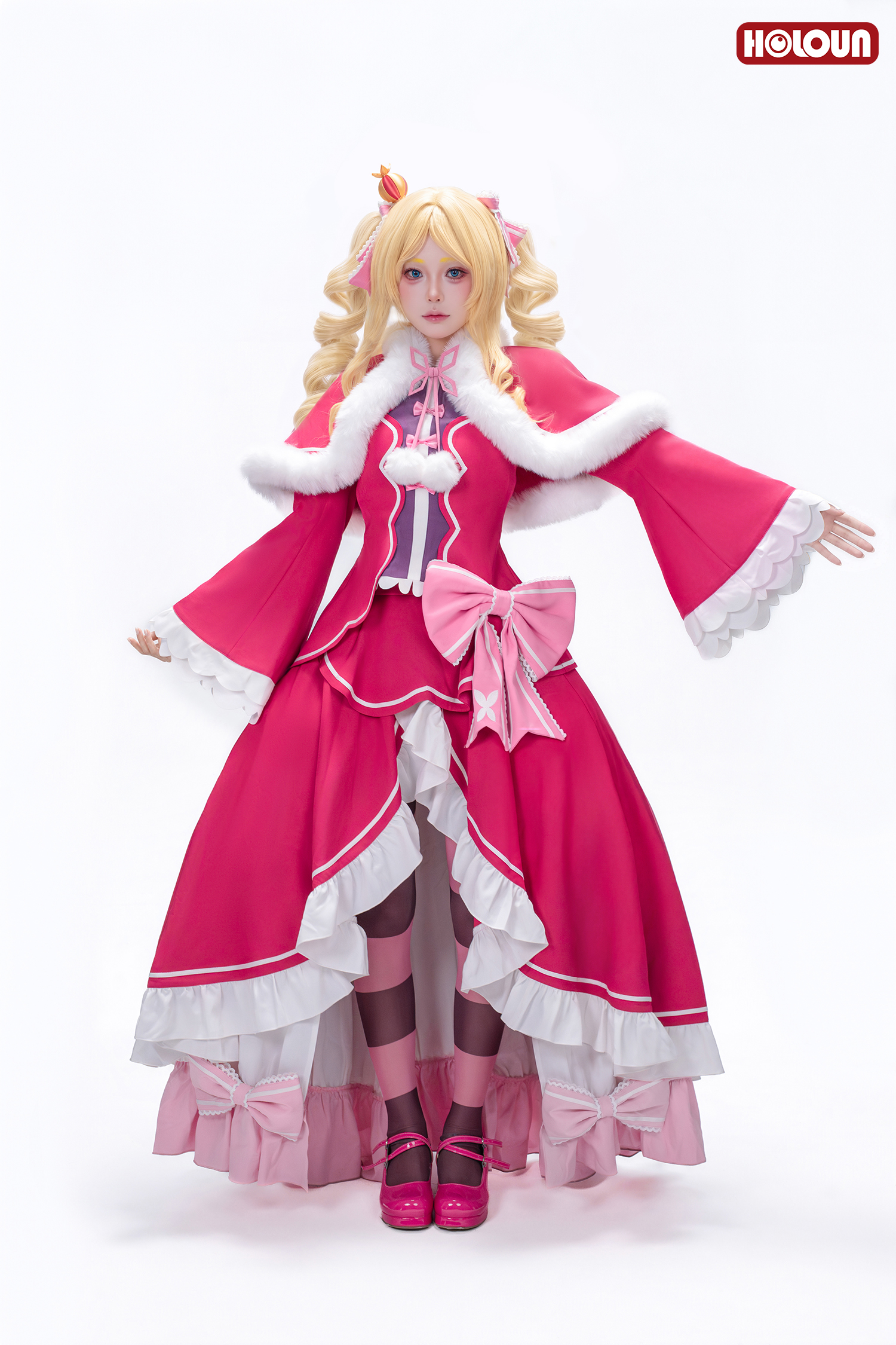 【新着商品】HOLOUN リゼロ re0 異世界の生活 ベアトリス ベティー 豪華ドレス コスプレ衣装 通常衣装 cosplay ハロウィン コスチューム クリスマス