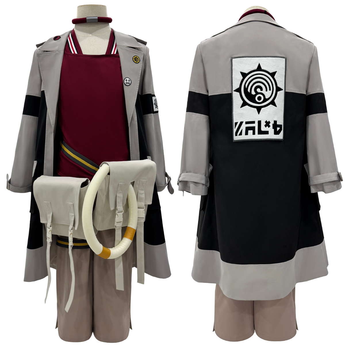 【在庫品】HOLOUN がちアクタ GACHIAKUTA エンジン Enjin コスプレ衣装 ハロウィン適用 