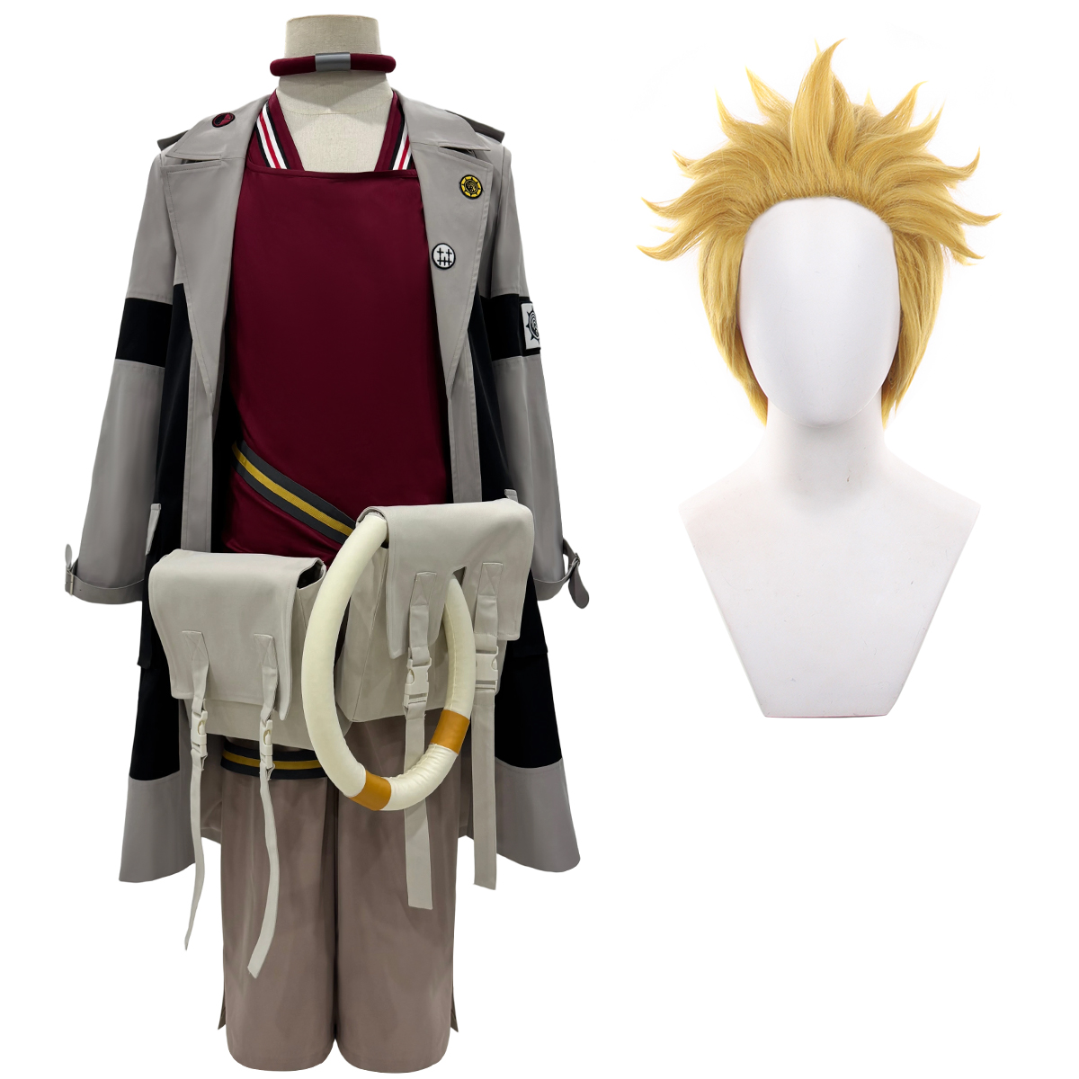 【在庫品】HOLOUN がちアクタ GACHIAKUTA エンジン Enjin コスプレ衣装 ハロウィン適用 