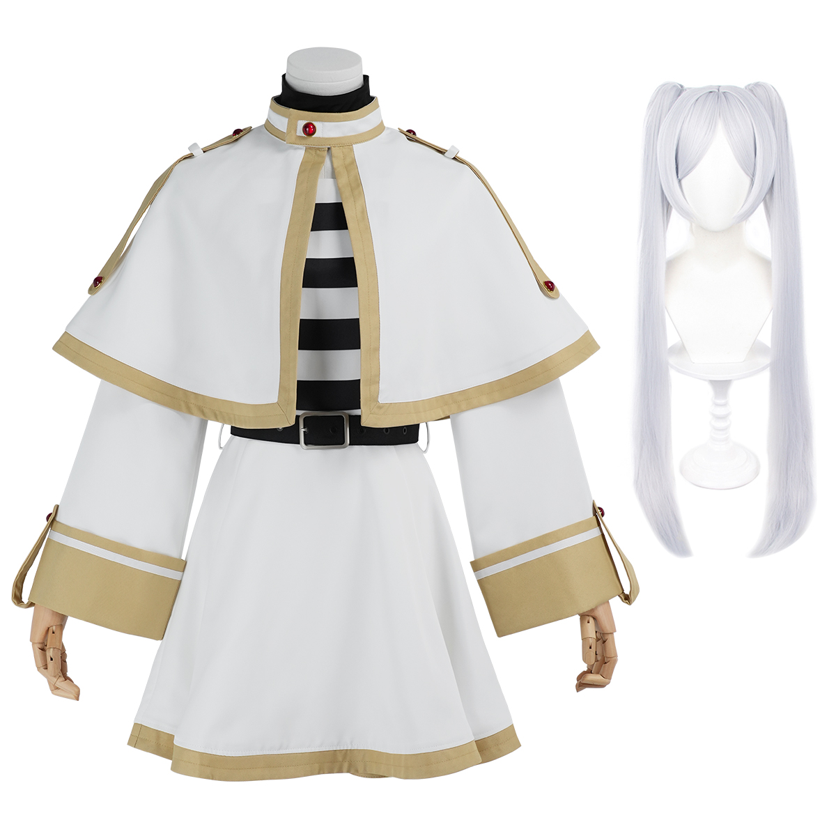 【在庫品】HOLOUN フリーレン Frieren フリーレンのコスプレ服 スカート 日常着 コスプレ衣装 ハロウィン適用 