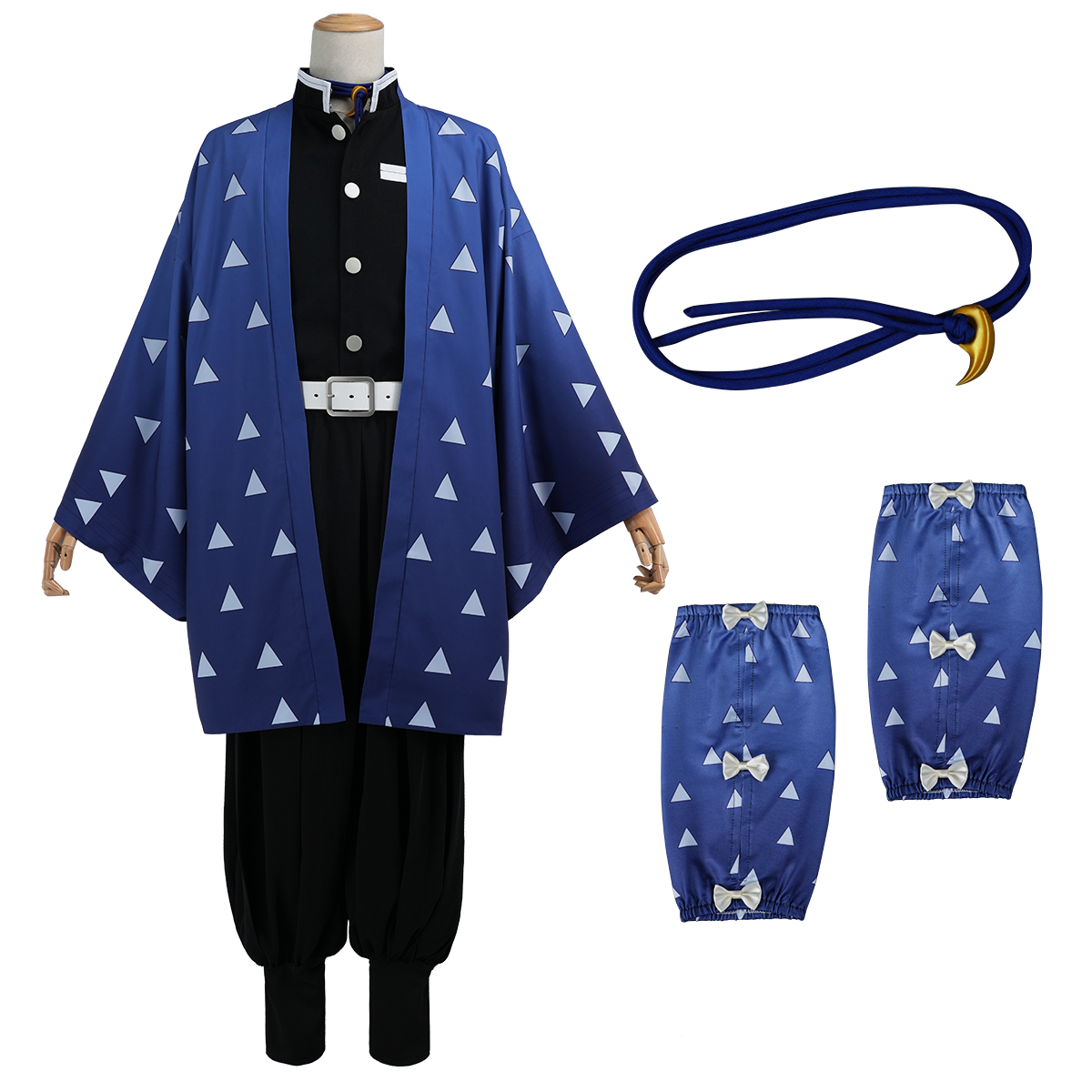 【在庫品】HOLOUN 鬼殺シリーズ KimetsU 鬼殺隊 獪岳 羽織 コスプレ衣装 ハロウィン適用 