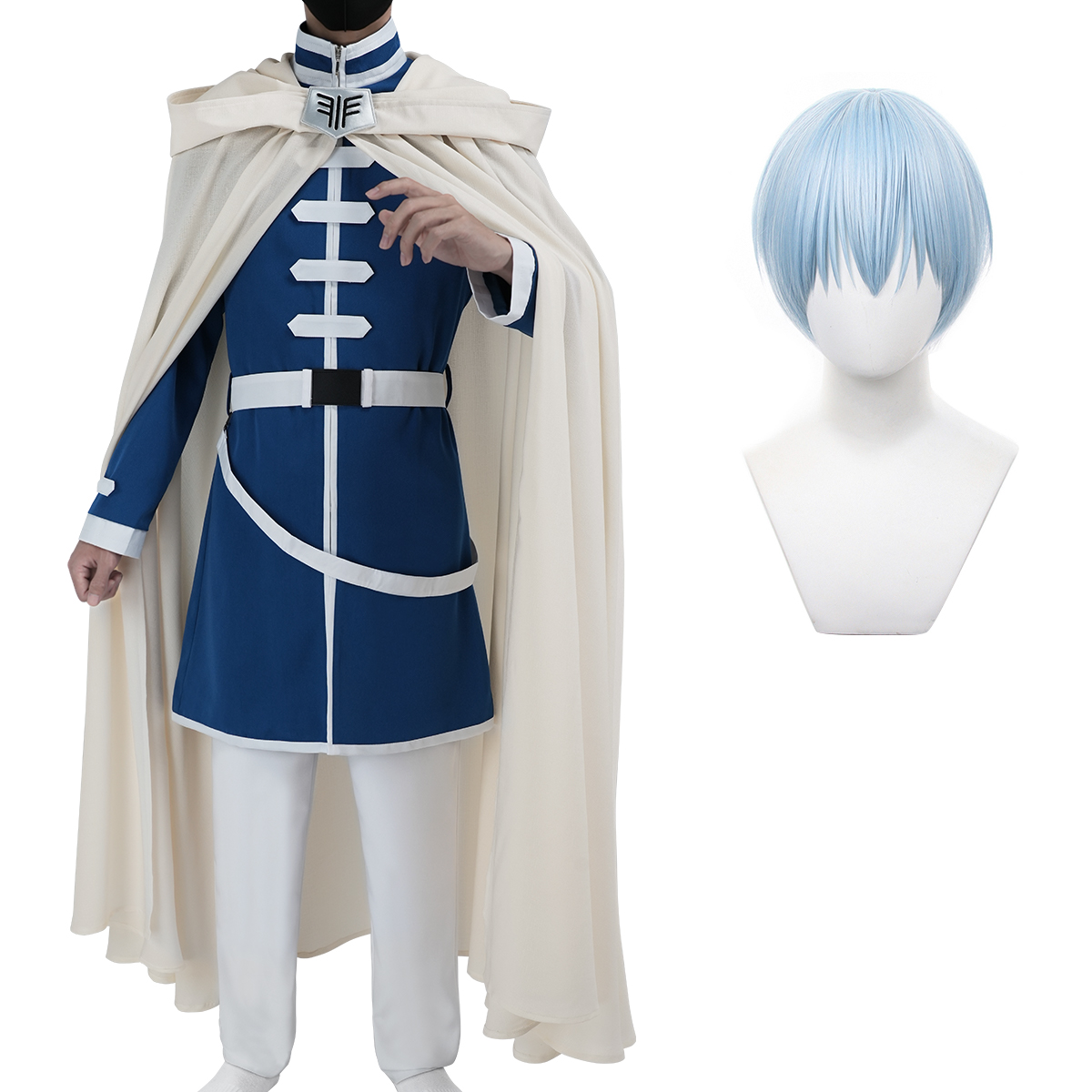【在庫品】HOLOUN フリーレン Frieren ヒンメルのコスプレ服 スカート 日常着 コスプレ衣装 ハロウィン適用 