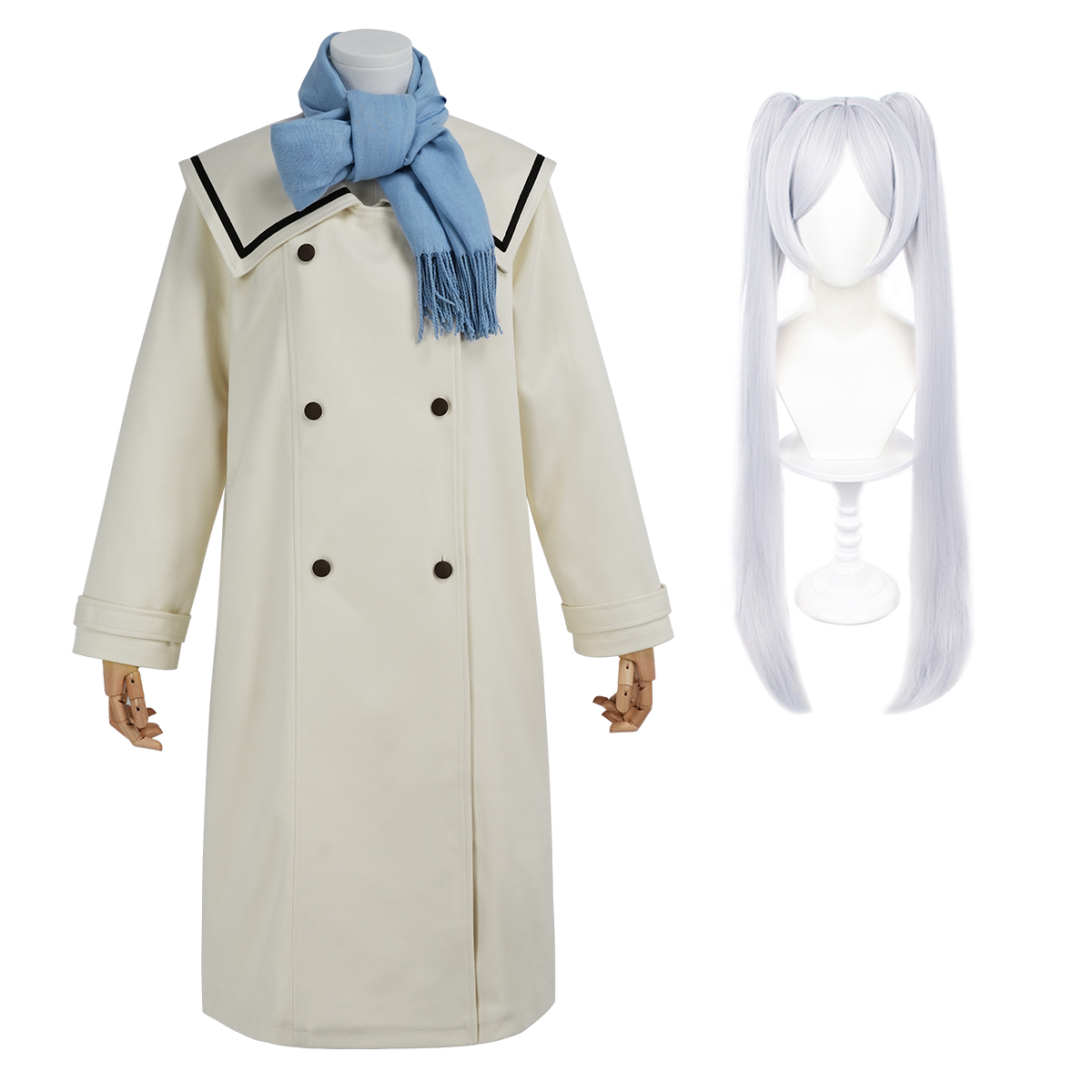 【在庫品】HOLOUN フリーレン Frieren 冬服 フリーレンのコスプレ服 ワンピース コスプレ衣装 ハロウィン適用 