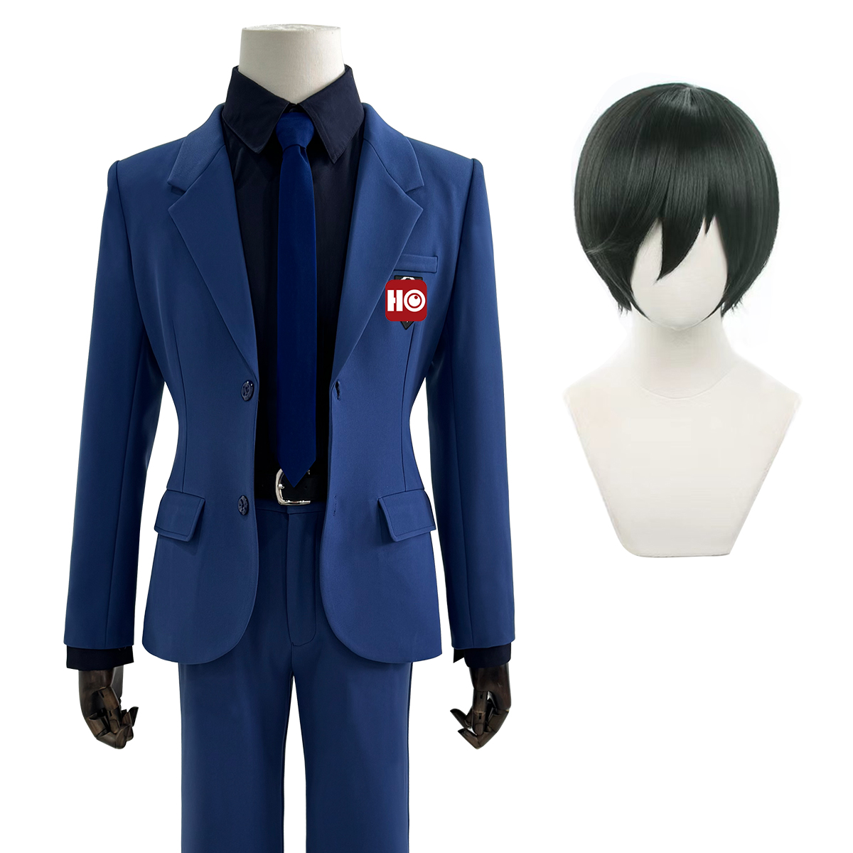 【再入荷中】HOLOUN ブルLock エゴ展スーツ ブルー 青い セット 潔世一 糸師凛 凪誠士郎 御影玲王 蜂楽廻 クリスマス コスプレ衣装 ハロウィン適用 