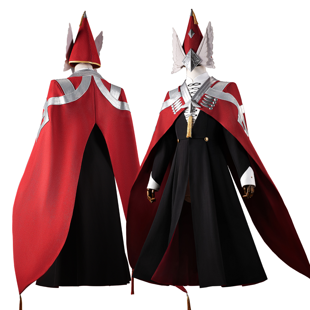 [Copy]【在庫品】HOLOUN とンがり帽子の工房・アトリエ Δ帽子 魔警騎士団 魔警団 副団長 イースヒース コスプレ衣装 コスチューム 変身 仮装 クリスマス 祝日贈り物 ハロウィン適用 