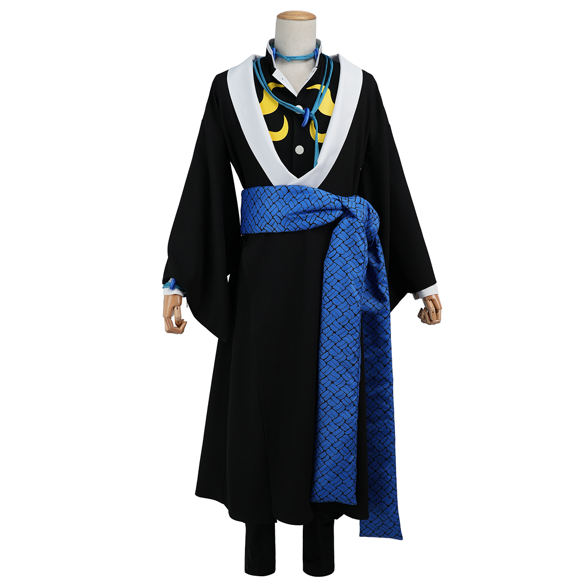 【在庫品】HOLOUN 鬼殺シリーズ KimetsU 十二鬼月 上弦・陸（無限城編） 獪岳 コスプレ衣装 ハロウィン適用 