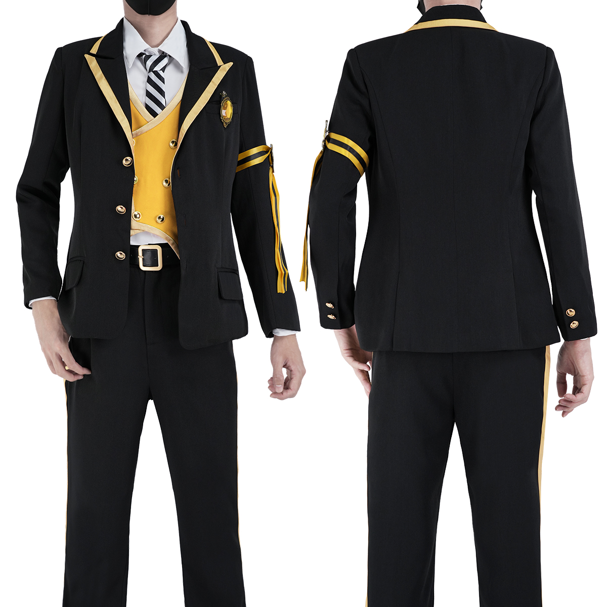 【在庫品】HOLOUN ツイステ Twisted サバナクロー寮 制服セット コスプレ衣装 ハロウィン適用 