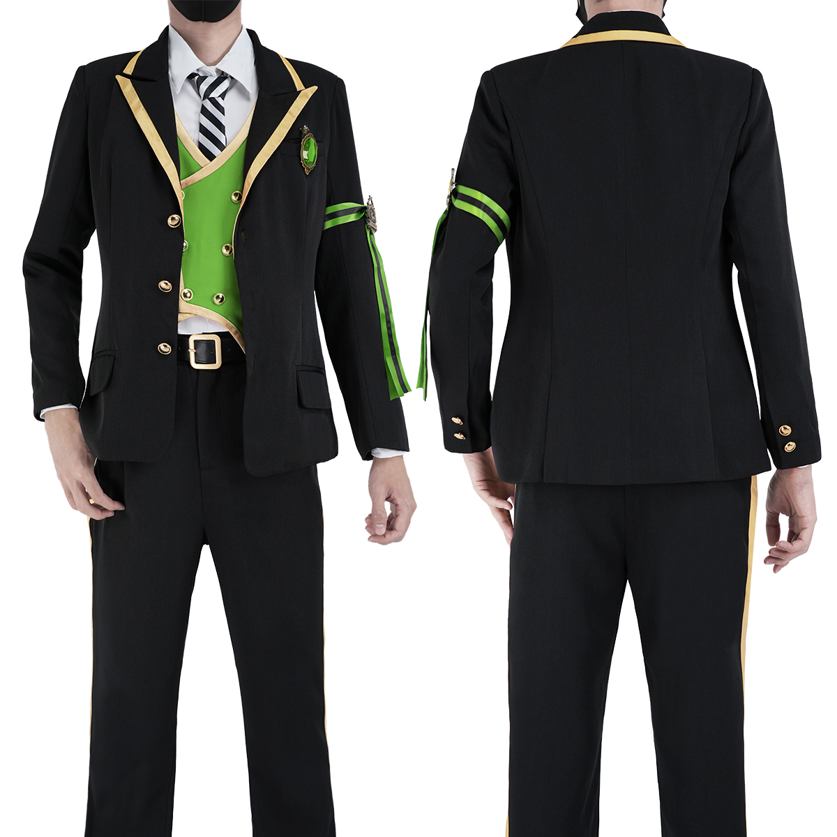 【在庫品】HOLOUN ツイステ Twisted ディアソムニア寮 制服セット コスプレ衣装 ハロウィン適用 