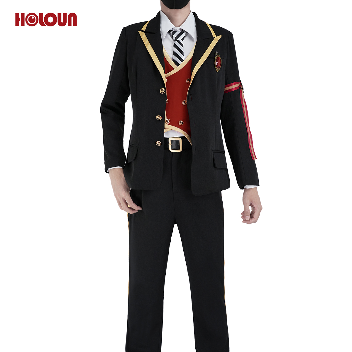 【在庫品】HOLOUN ツイステ Twisted スカラビア寮 制服セット コスプレ衣装 ハロウィン適用 