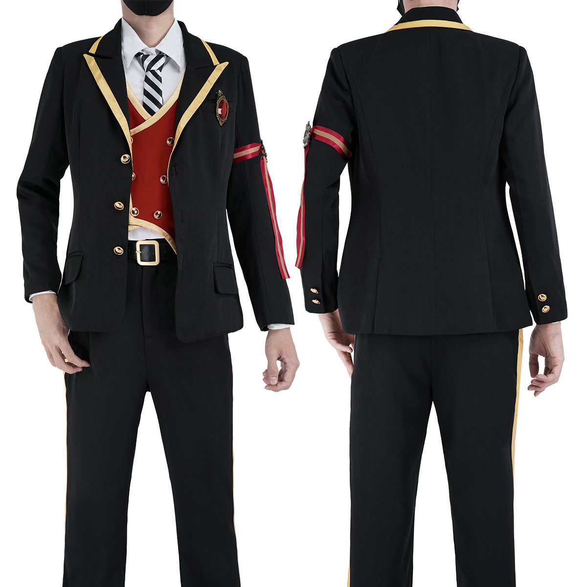 【在庫品】HOLOUN ツイステ Twisted スカラビア寮 制服セット コスプレ衣装 ハロウィン適用 