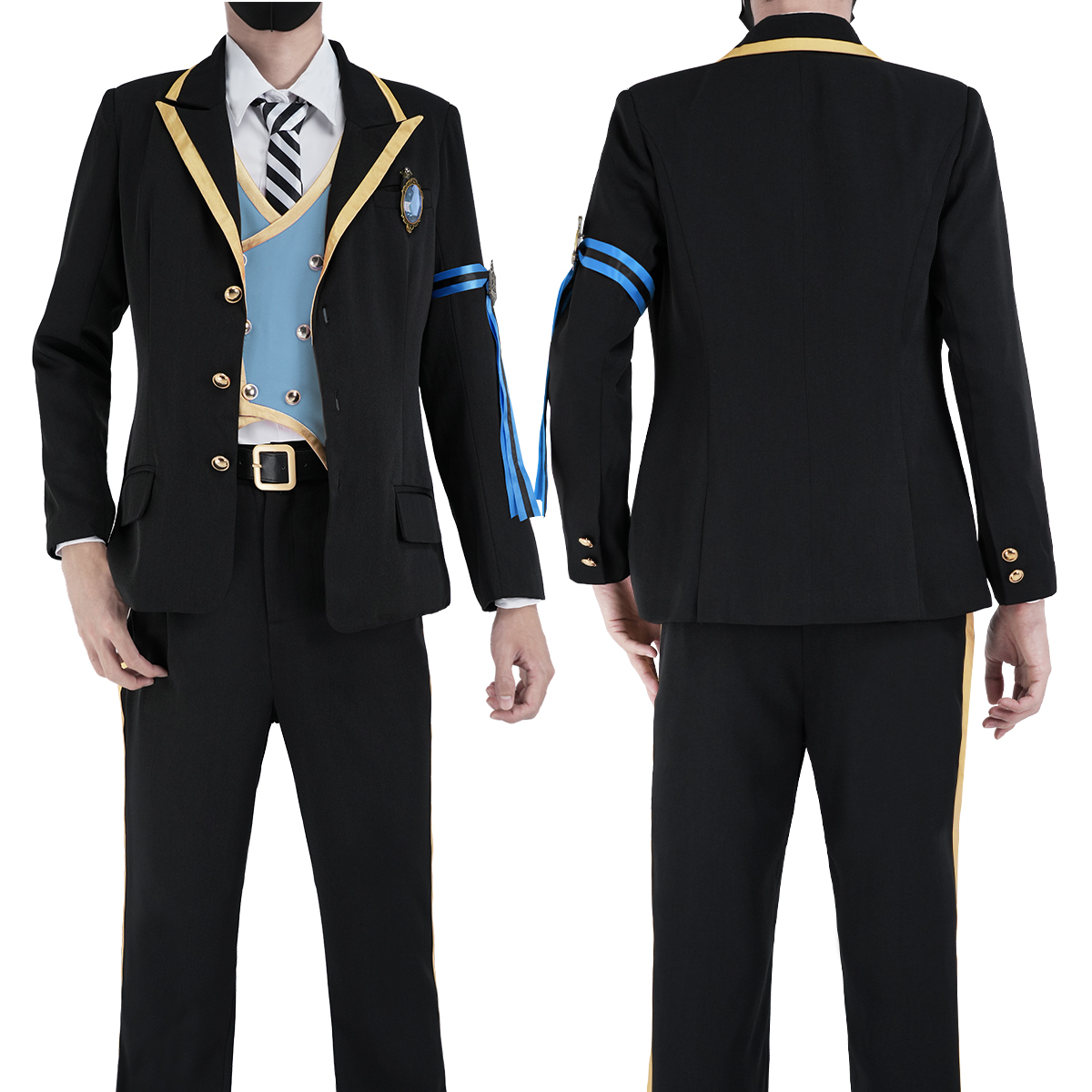 【在庫品】HOLOUN ツイステ Twisted イグニハイド寮 制服セット コスプレ衣装 ハロウィン適用 