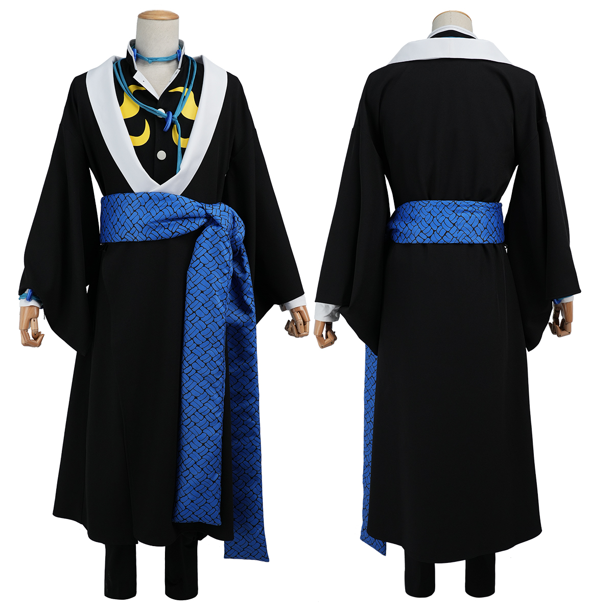 【在庫品】HOLOUN 鬼殺シリーズ KimetsU 十二鬼月 上弦・陸（無限城編） 獪岳 コスプレ衣装 ハロウィン適用 