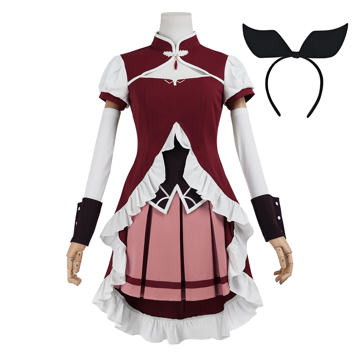 【新着商品】HOLOUN 魔法まどか 廻天 劇場版 佐倉杏子 変身 戦闘服 豪華衣装セット コスプレ衣装 cosplay ハロウィン 変装 仮装 コスプレ演出服 コスチューム 舞台装 クリスマス