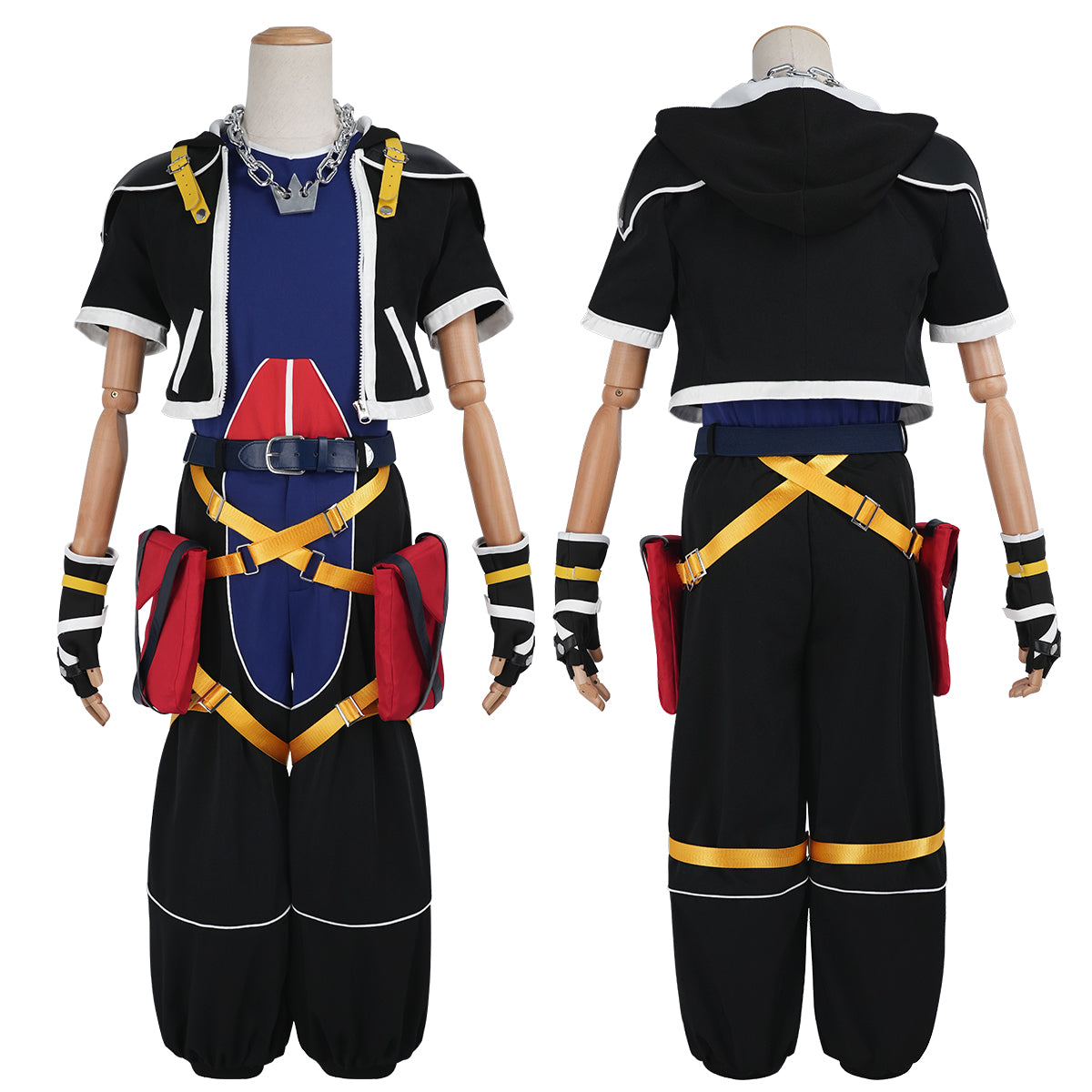 【新着商品】KH2 キングダムの心2 SORA ソラのコスプレ衣装 仮装 演出服 クリスマス ハロウィン ゲーム コスプレ衣装