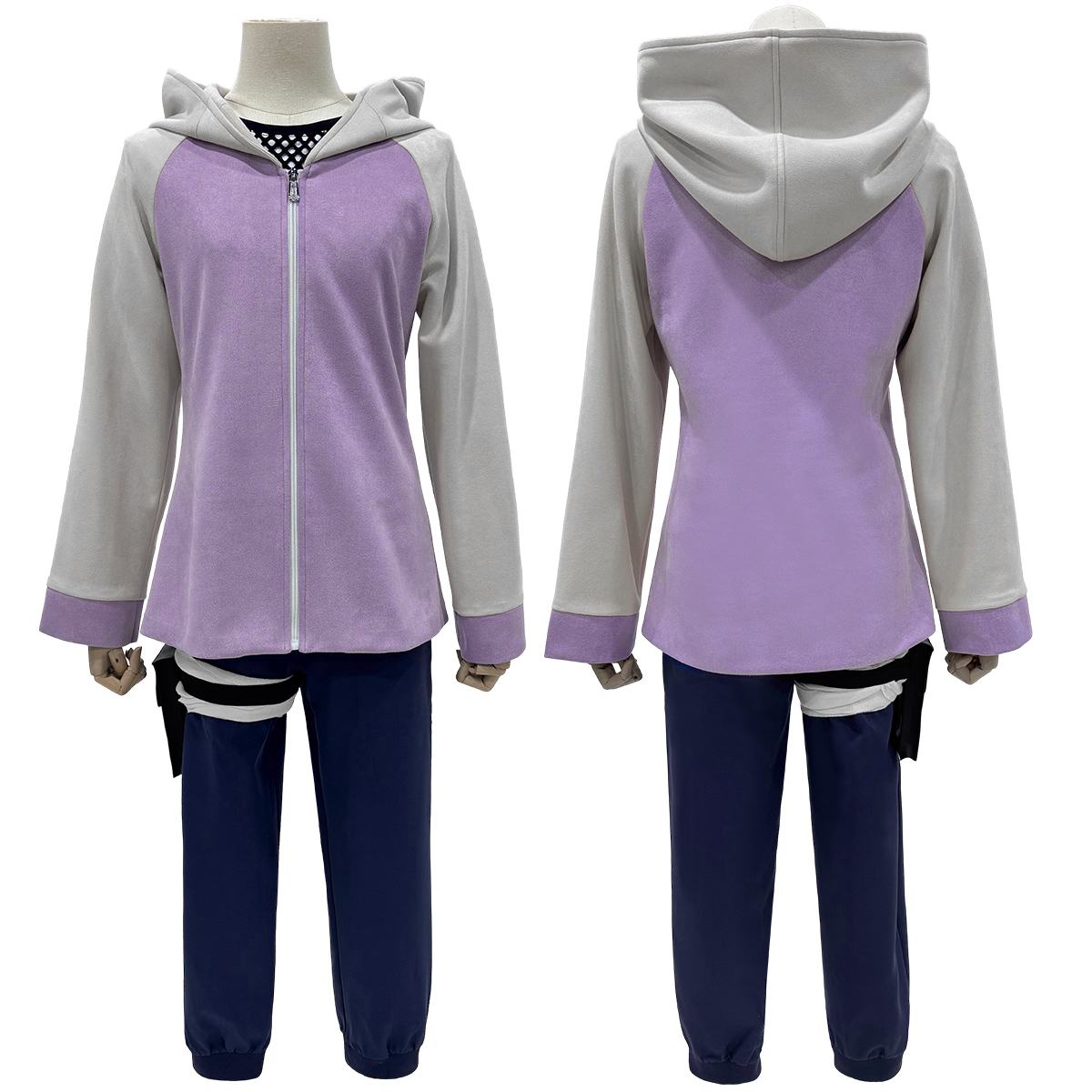 【在庫品】HOLOUN なると naルto 忍び疾風伝 忍者 日向ヒナタのコスプレ服 長袖タイプ コスプレ衣装 ハロウィン適用 