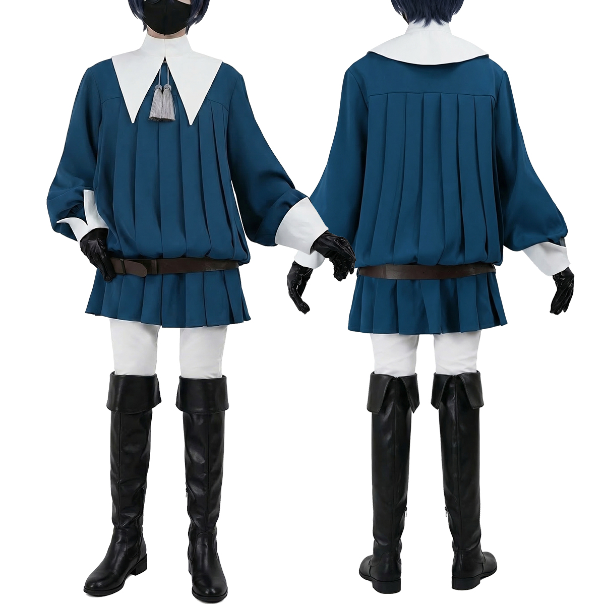 【在庫品】HOLOUN 黒の執事 シエル・ファントムハイヴのコスプレ衣装 フェンシングスタイル 私服 日常着 貴族風 コスチューム 変身 仮装 クリスマス 祝日贈り物 ハロウィン適用 