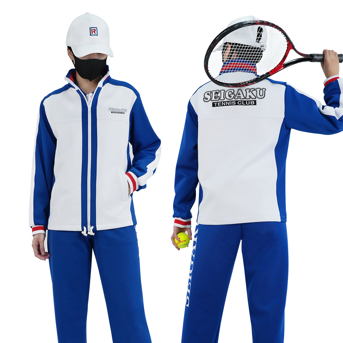 【在庫品】HOLOUN テニス王子様 青春学院 ジャージ 長袖 コスプレ衣装 コスチューム 変身 仮装 クリスマス 祝日贈り物 ハロウィン適用 