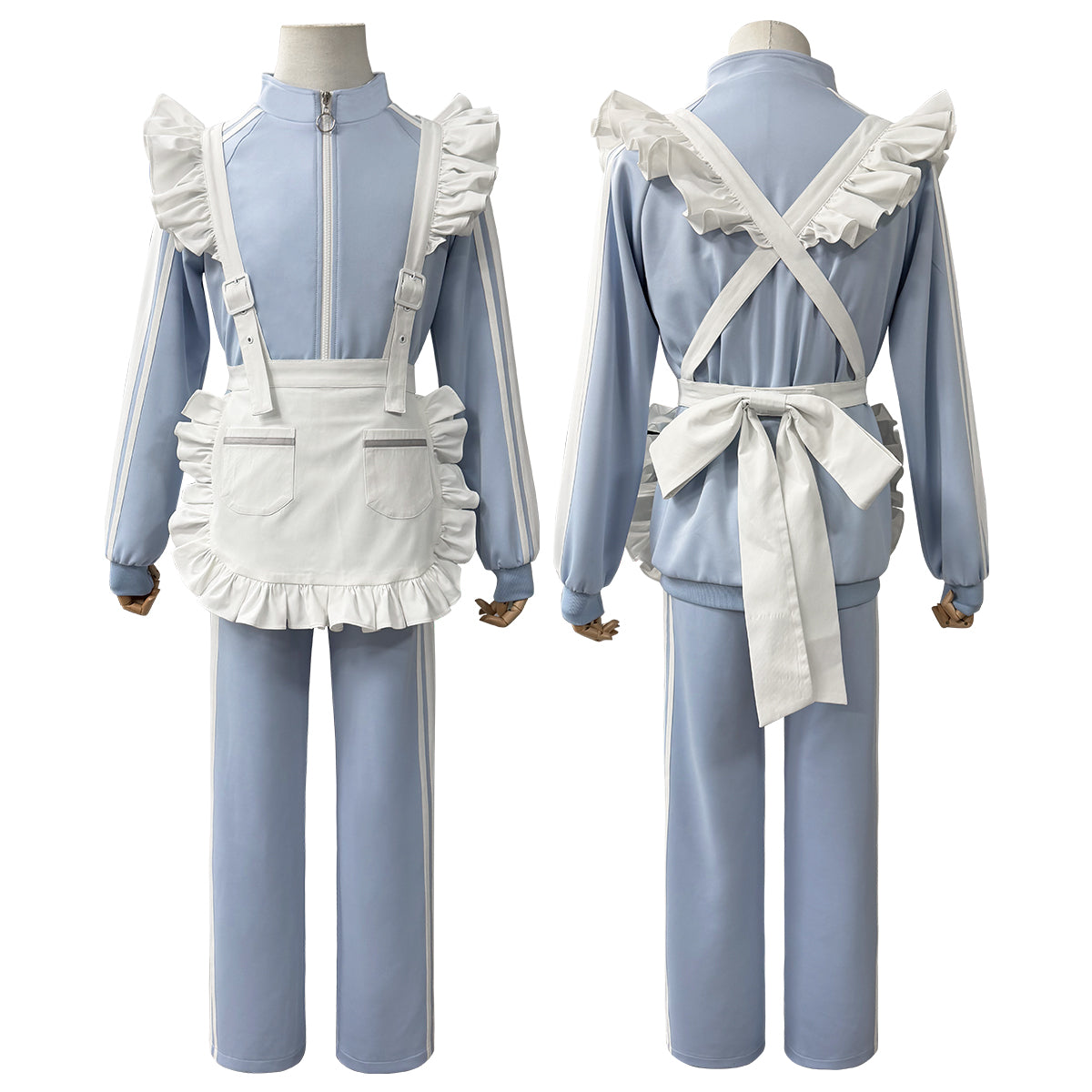 【新着商品】HOLOUN アンサンぶるEnsembleスターズ 星萌祭 あんスタ萌え萌え文化祭 水色 ジャージセット コスチューム ハロウィン仮装 イベント