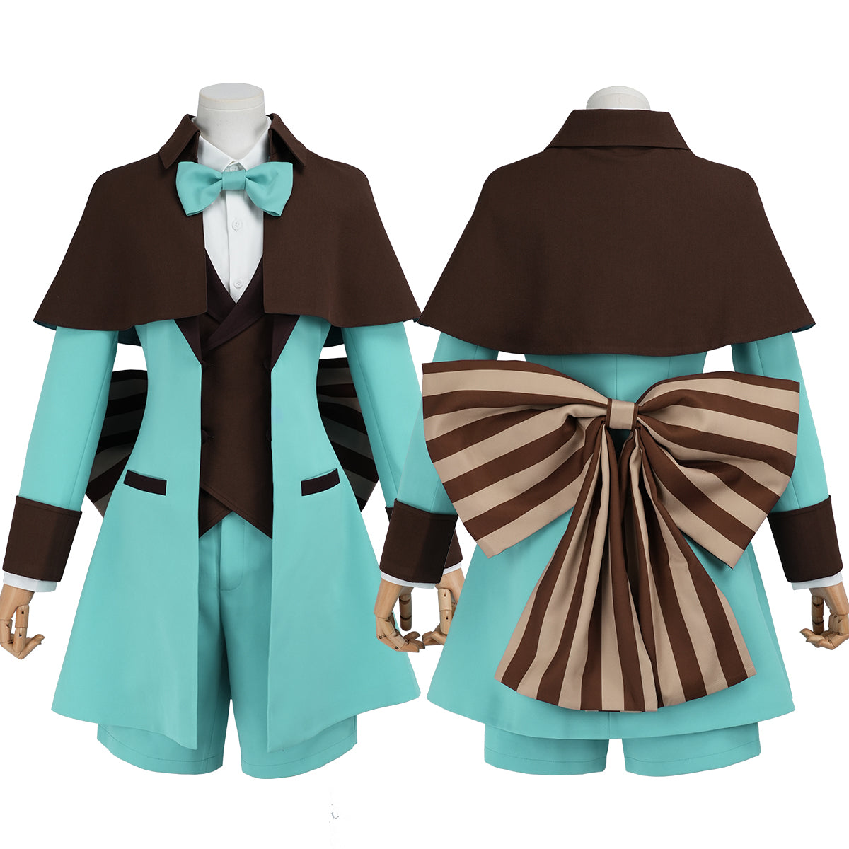 【新着商品】HOLOUN 黒の執事 チョコミント シエル・ファントムハイヴのコスプレ服 ハロウィン仮装 ゲームコスプレ衣装 セット クリスマス イベント アニメ 演出服