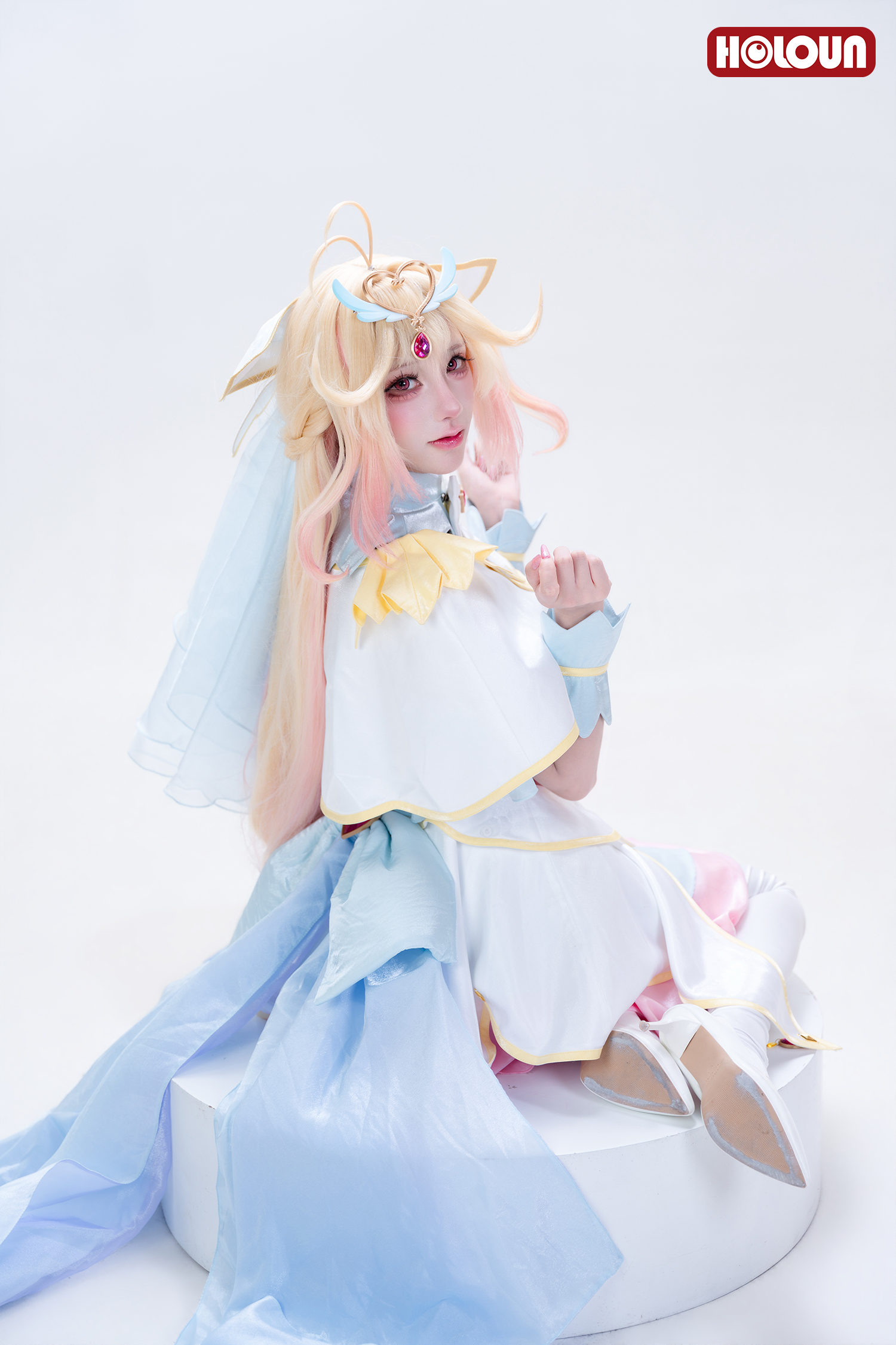【新着商品】HOLOUN たんプリ名偵探プリキュア！キュアアルカナ 「真実を照らす白き光」コスプレ衣装 豪華衣装セット クリスマス イベント
