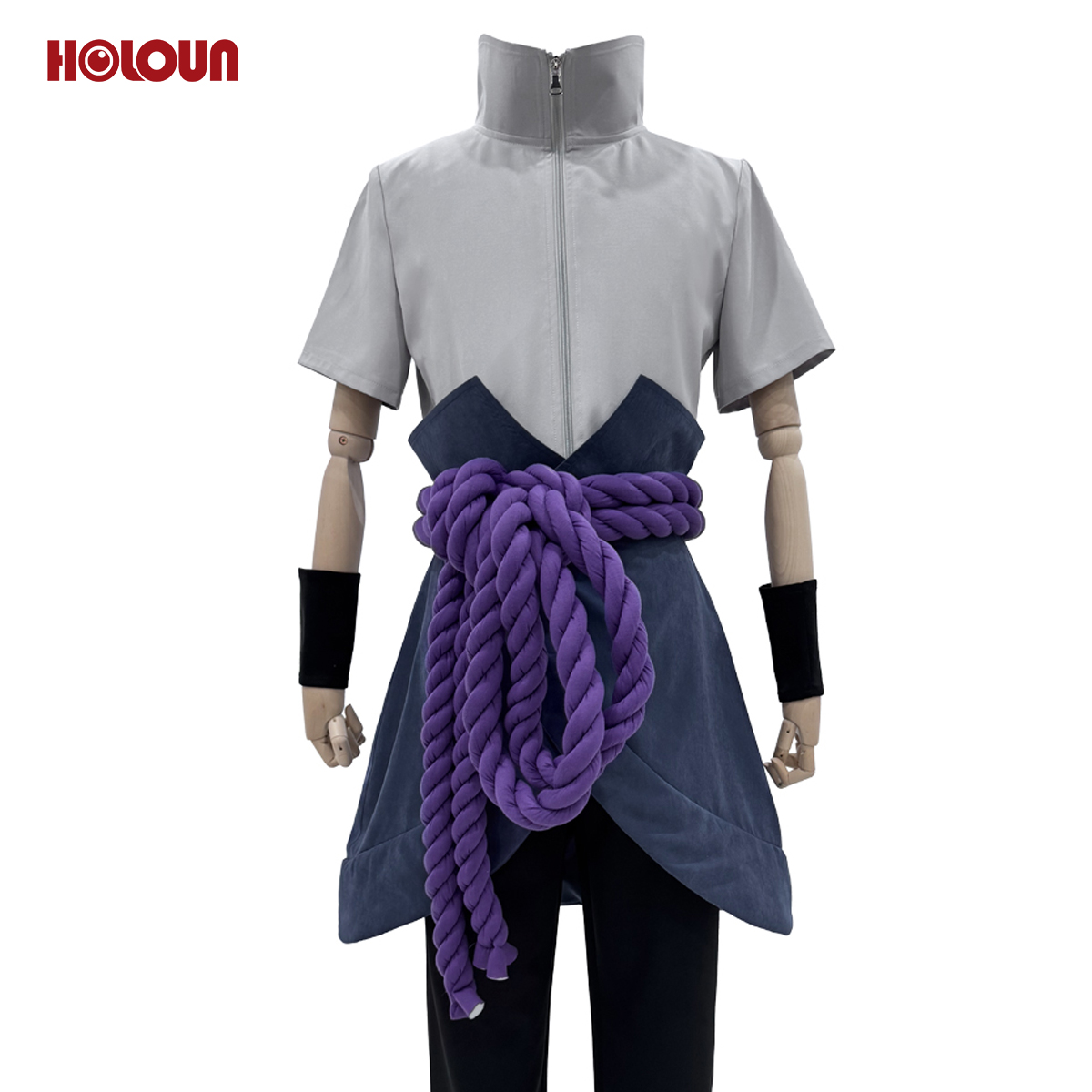 【在庫品】HOLOUN なると naルto 忍び疾風伝 忍者 うちはサスケのコスプレ服 コスプレ衣装 ハロウィン適用 