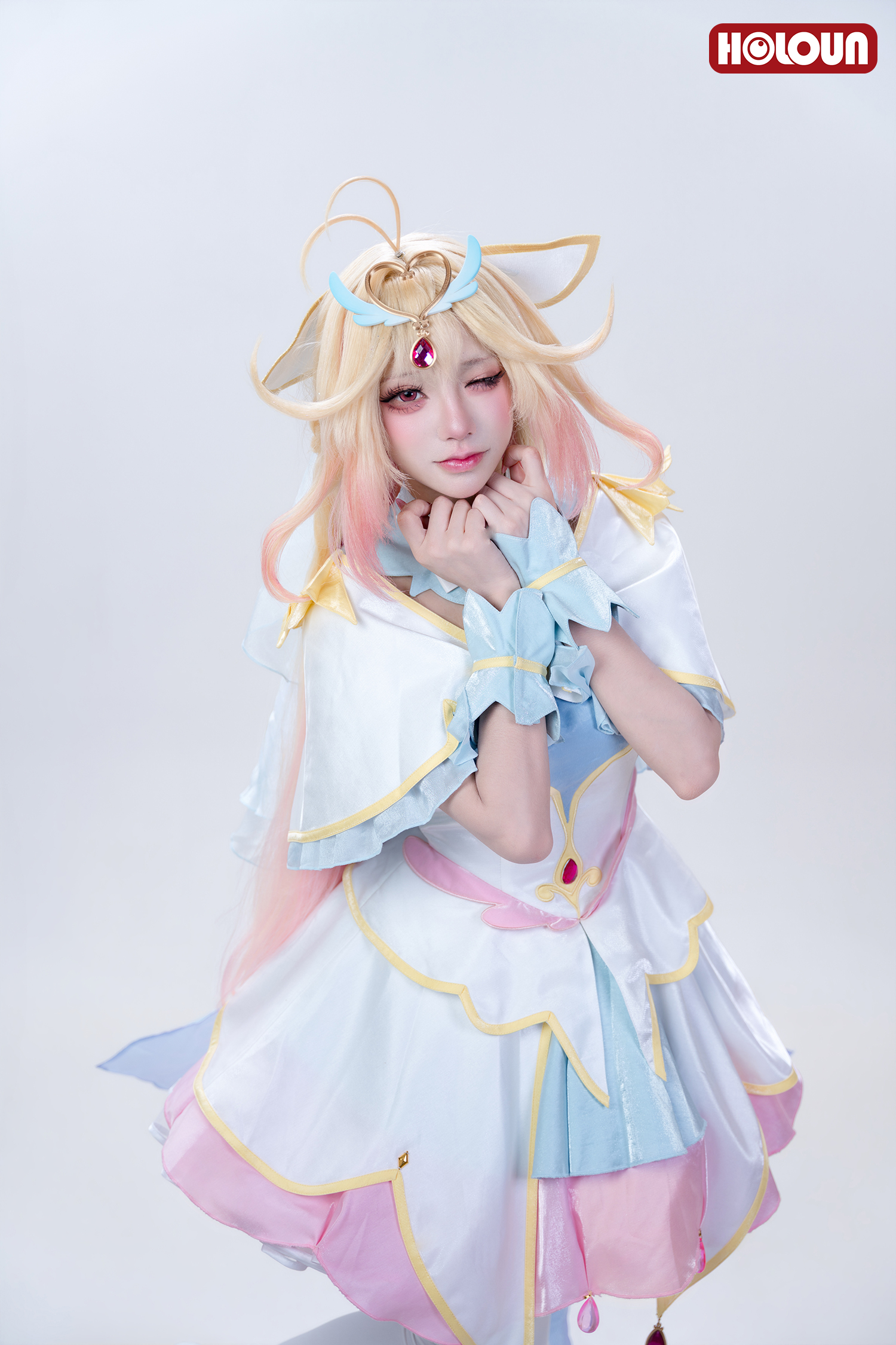 【新着商品】HOLOUN たんプリ名偵探プリキュア！キュアアルカナ 「真実を照らす白き光」コスプレ衣装 豪華衣装セット クリスマス イベント