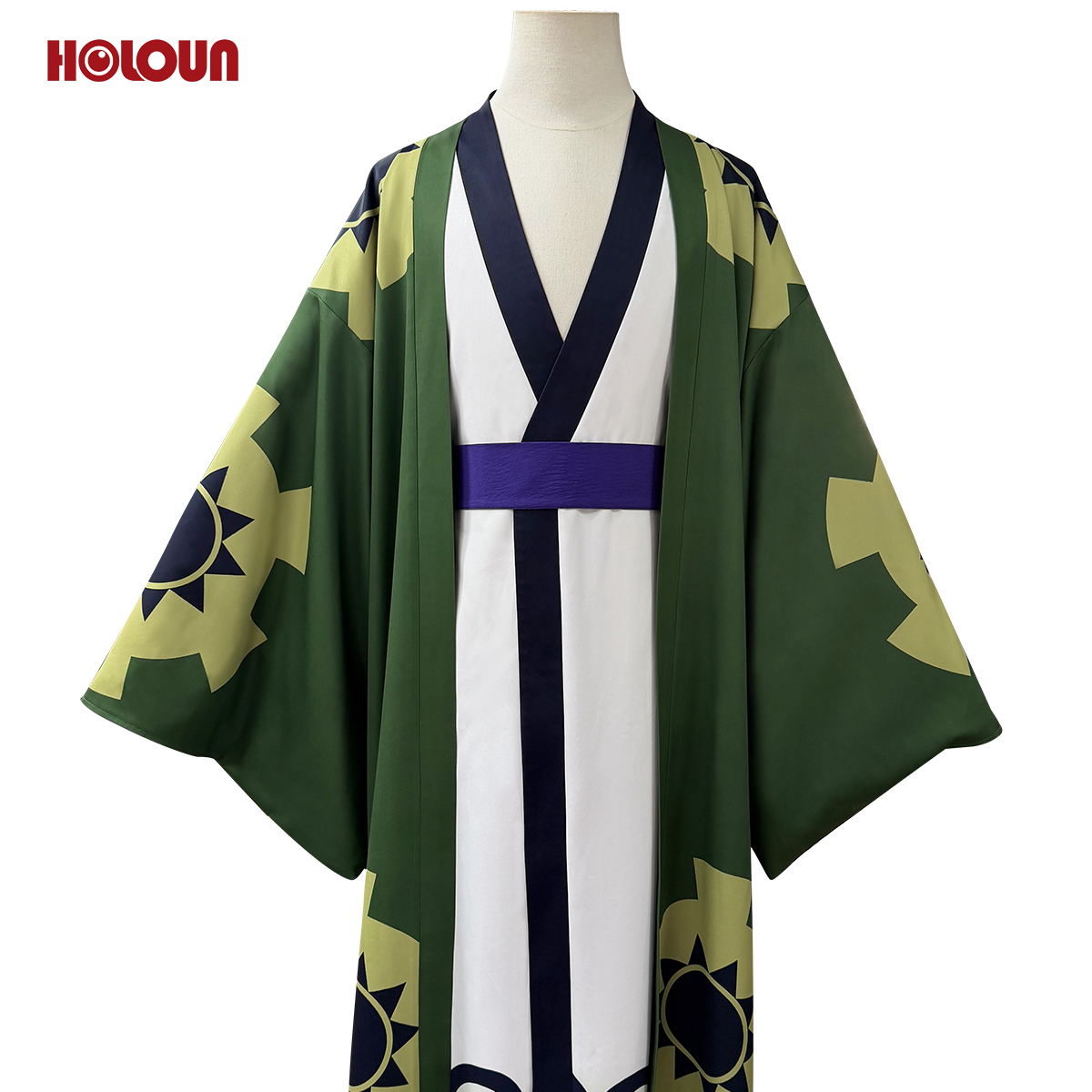 【新着商品】HOLOUN ワノ国編 ONEピース ロロノア・ゾロのコスプレ衣装  ゾロ十郎 着物 cosplay ハロウィン 仮装 コスプレ コスチューム クリスマス