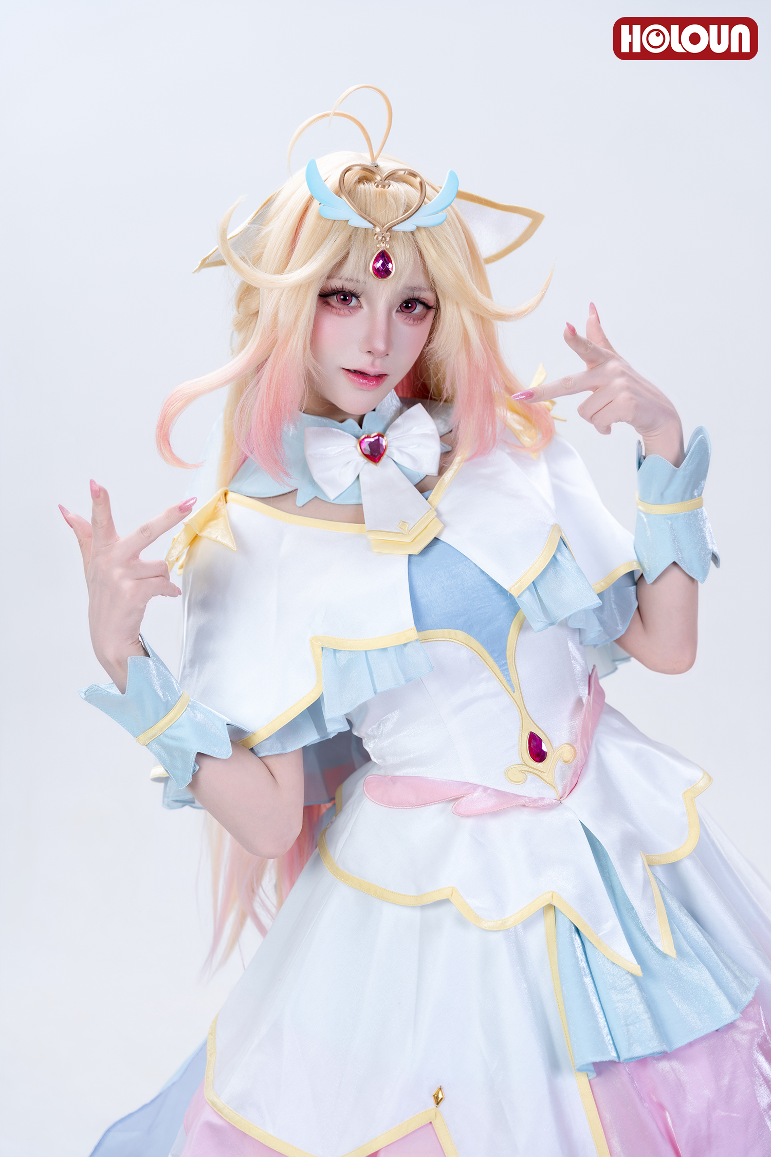 【新着商品】HOLOUN たんプリ名偵探プリキュア！キュアアルカナ 「真実を照らす白き光」コスプレ衣装 豪華衣装セット クリスマス イベント