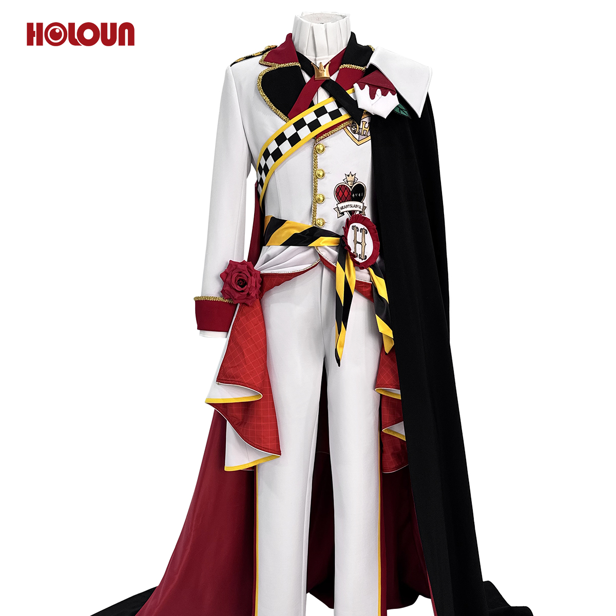 【在庫品】再生産中 HOLOUN ツイステ Twisted ハーツラビュル寮 寮服 Riddle リドル コスプレ衣装 ハロウィン適用 
