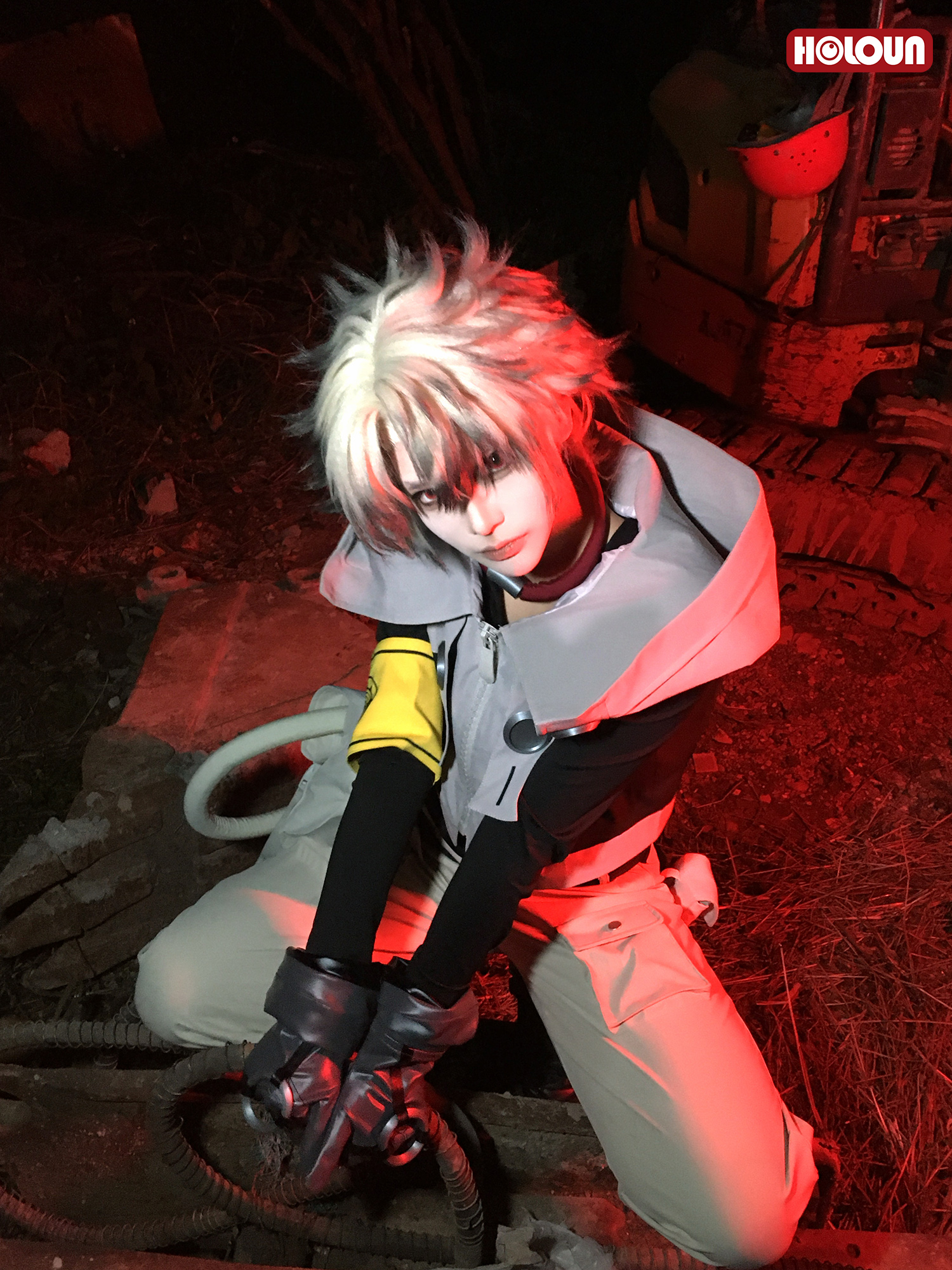 【在庫品】HOLOUN がちアクタ GACHIAKUTA ルド Rudo コスプレ衣装 ハロウィン適用 