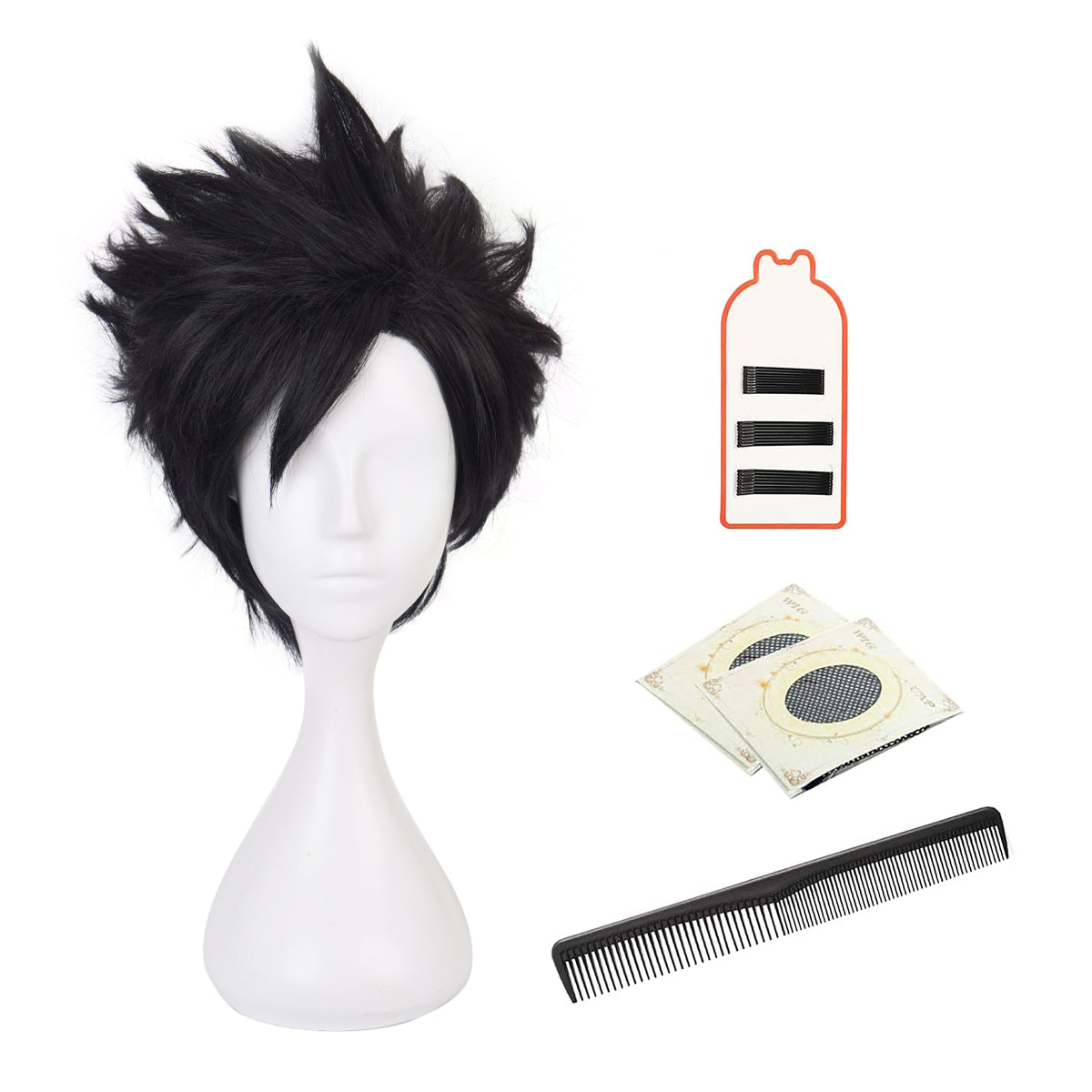 【在庫品】HOLOUN音駒高校排球部ウイッグ黒尾鉄朗コスプレ道具 Cosplay 道具